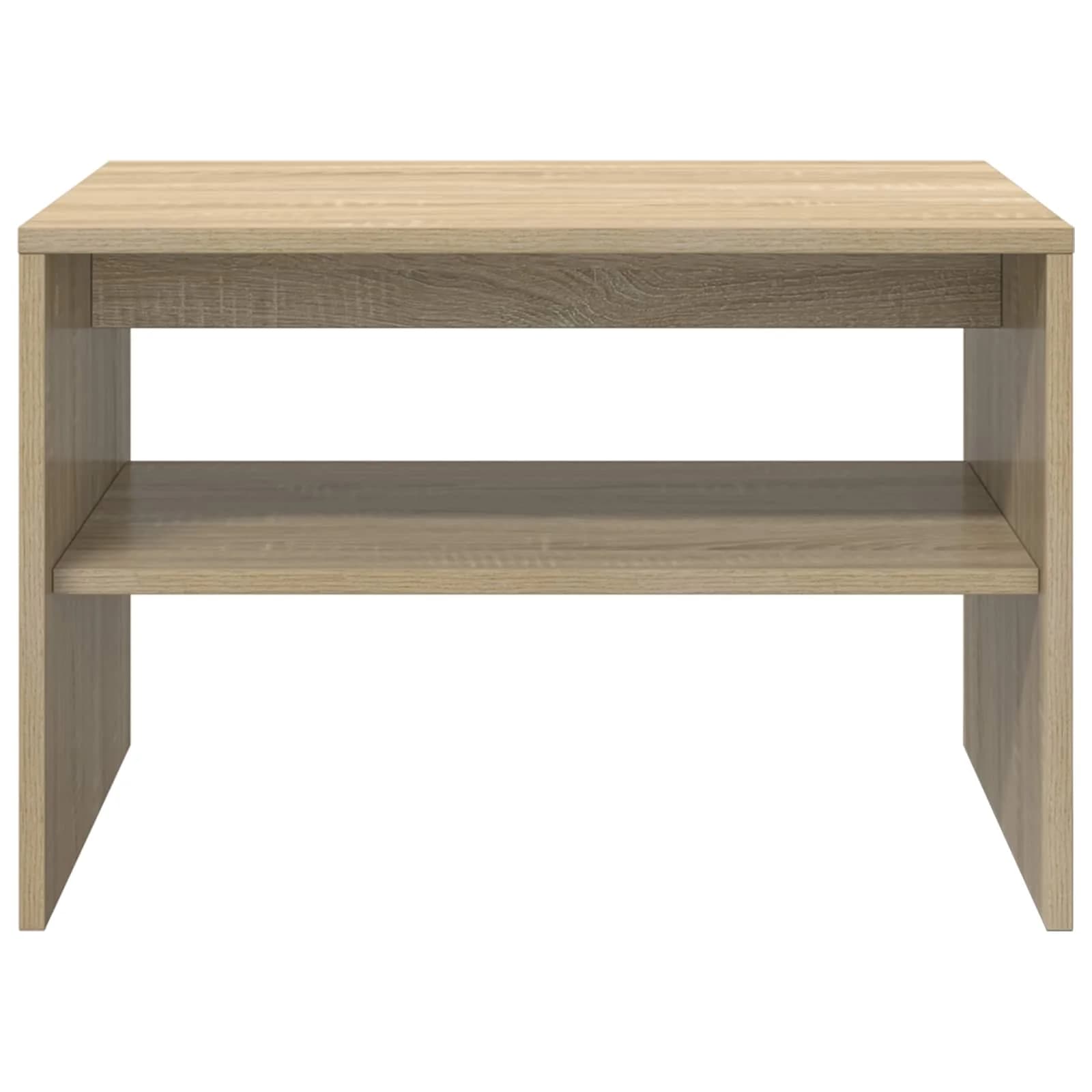 Klubska miza Sonoma hrast 60 x 50 x 40 cm Inženirski les - slika 5