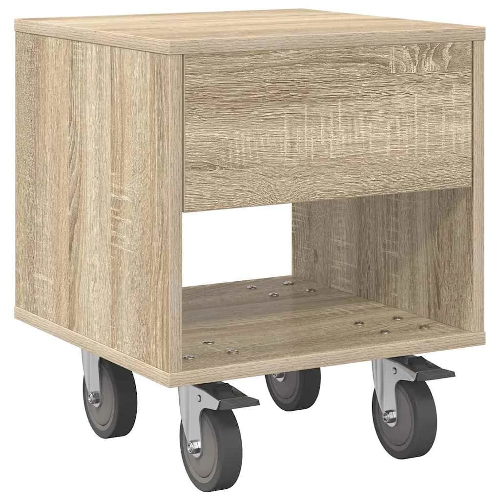 Nočna omarica 2 kos Sonoma hrast 40,5 x 40 x 48 cm - slika 5