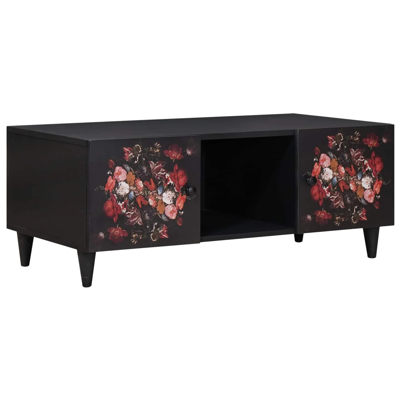 Klubska miza večbarvno 100 x 54 x 40 cm Masiven les manga