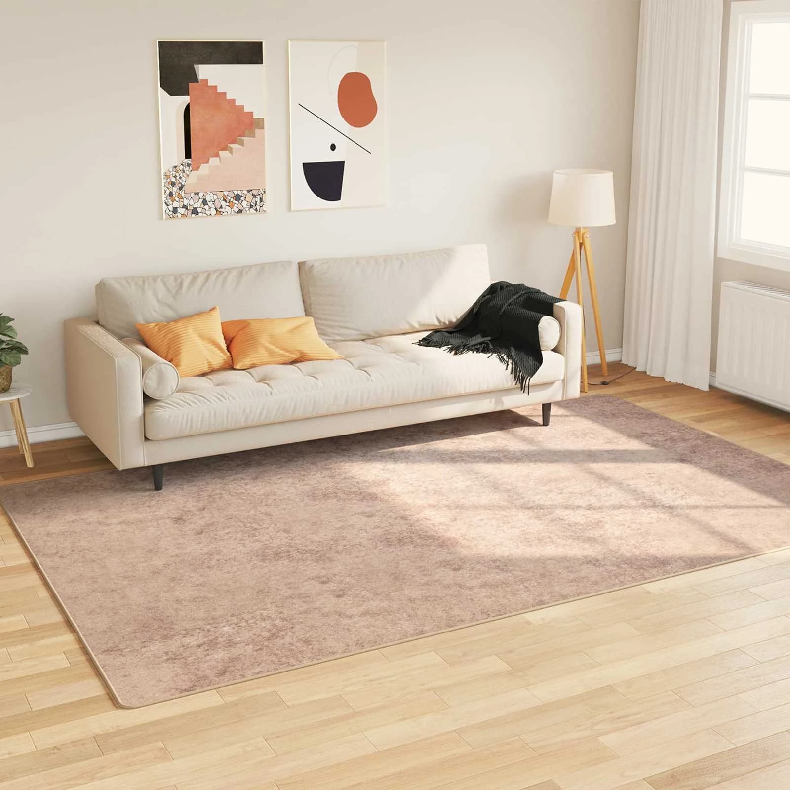 Preproga runner MARSA Peščena 150 x 230 cm Poliester in PVC