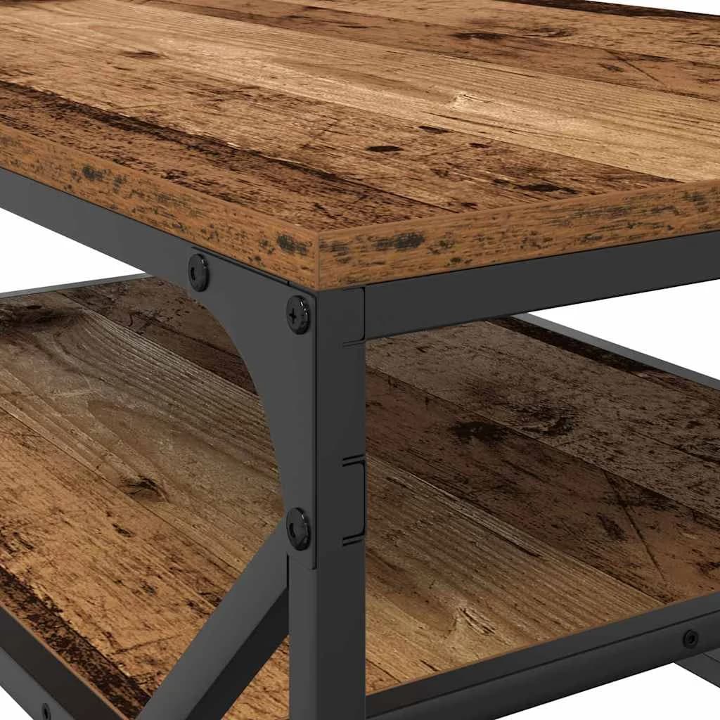 Klubska miza Star les 90 x 50 x 40 cm Inženirski les in jeklo - slika 8