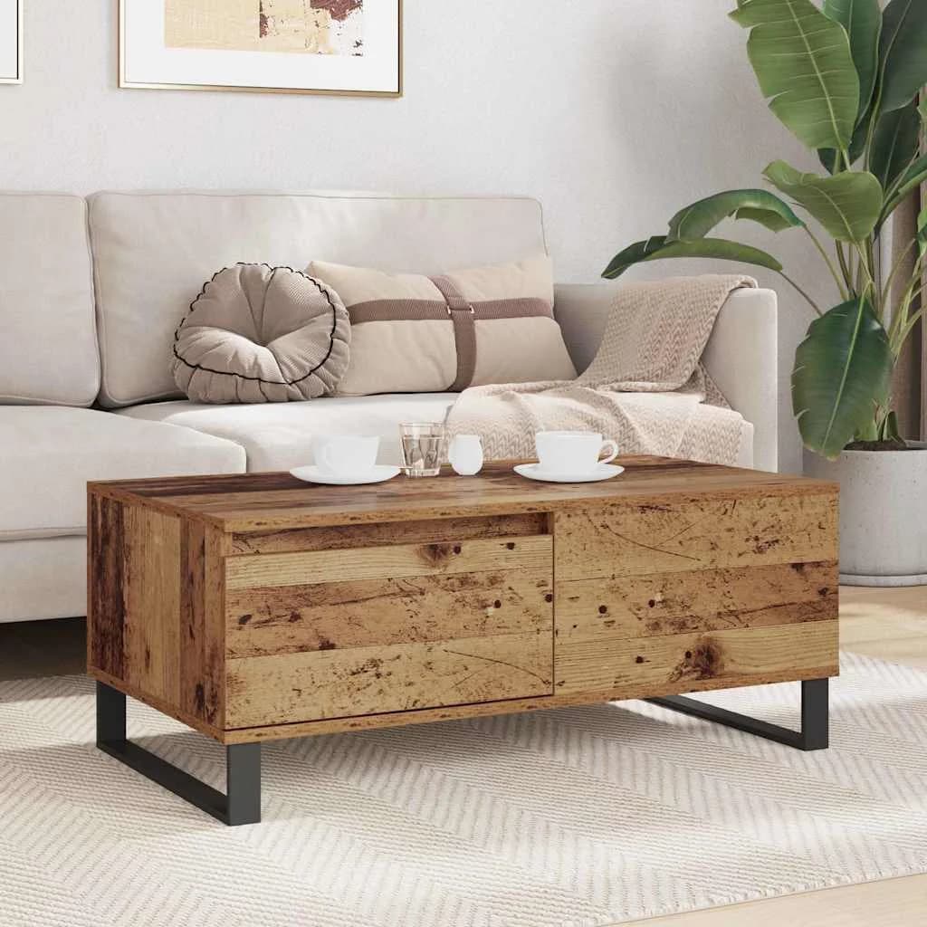 Klubska miza Star les 90 x 50 x 36,5 cm Inženirski les - slika 4