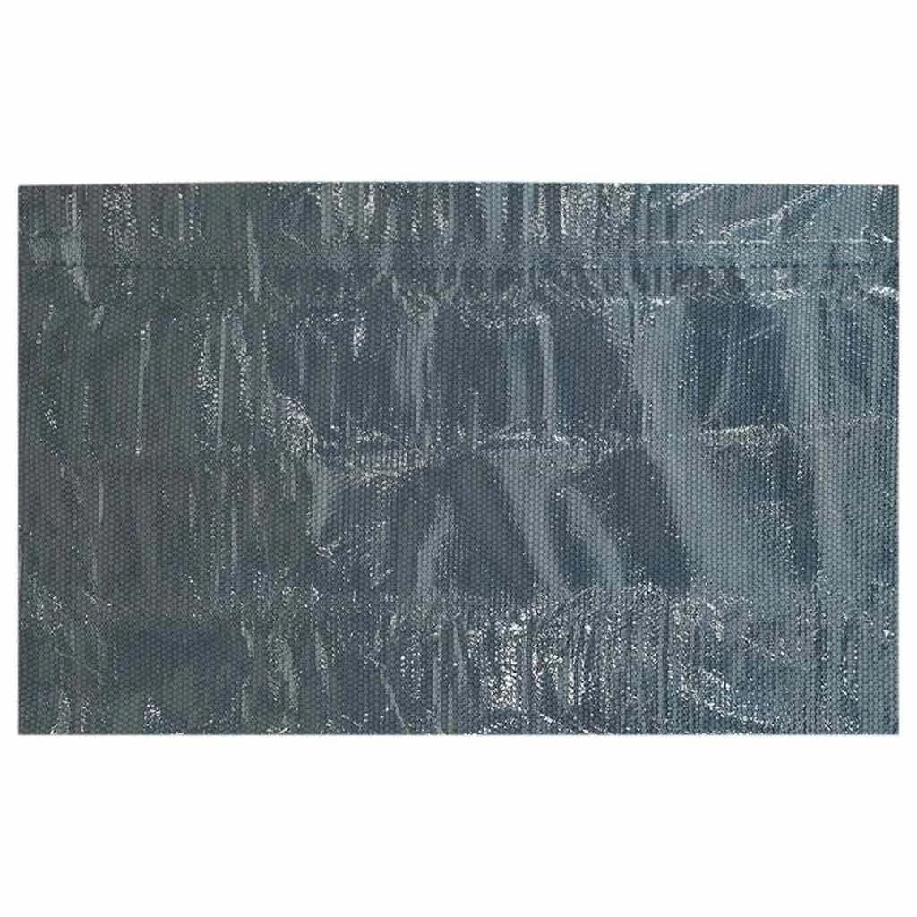 Plavajoča PE solarna folija za bazen 549x274 cm črna in modra - slika 4