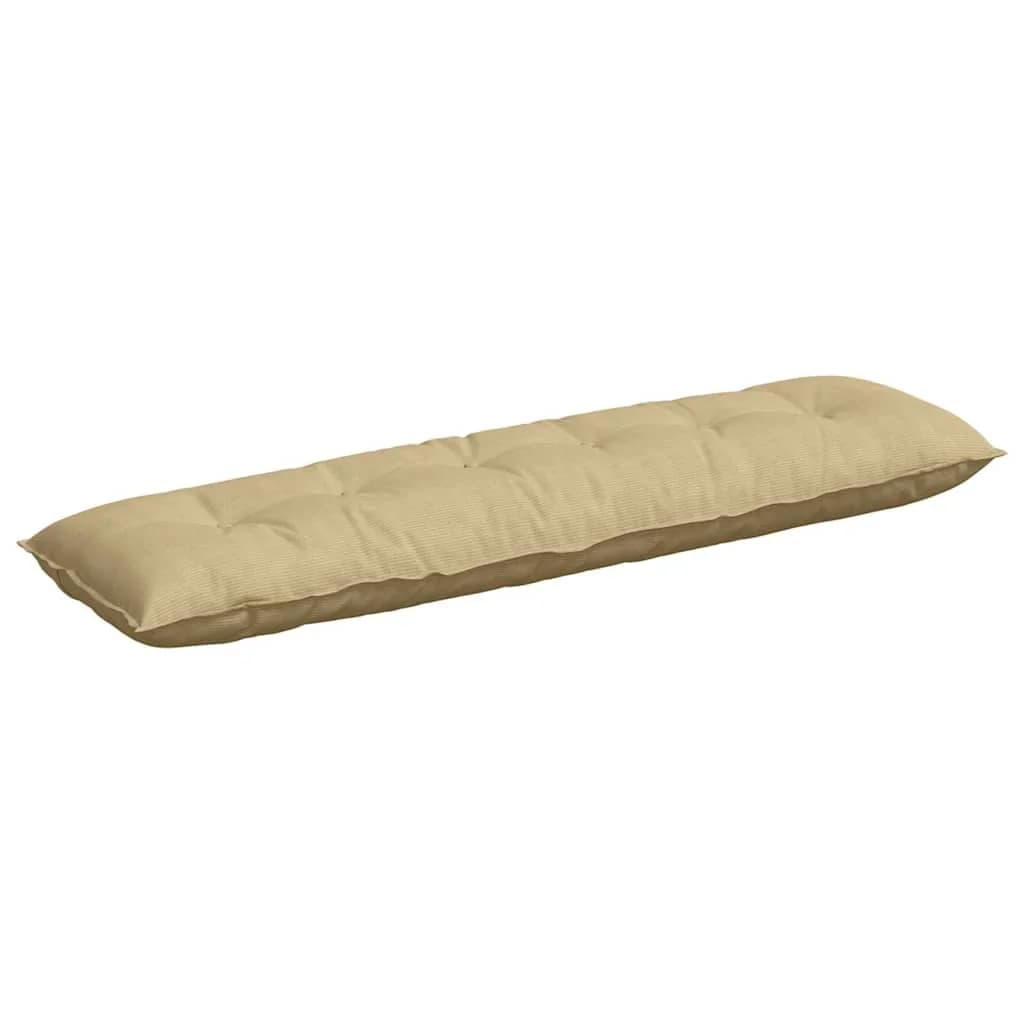 Poglavni vzglavnik Siva zelena 180 x 50 cm Žametna tkanina - slika 2