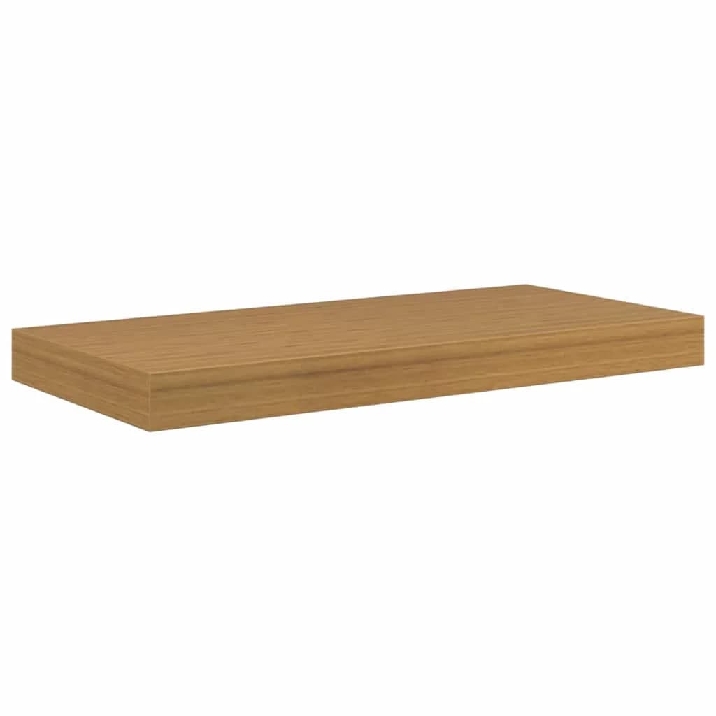 Stenska polica Montaža za steno 4 kos Bež 50 x 23,5 x 3,8 cm - slika 6