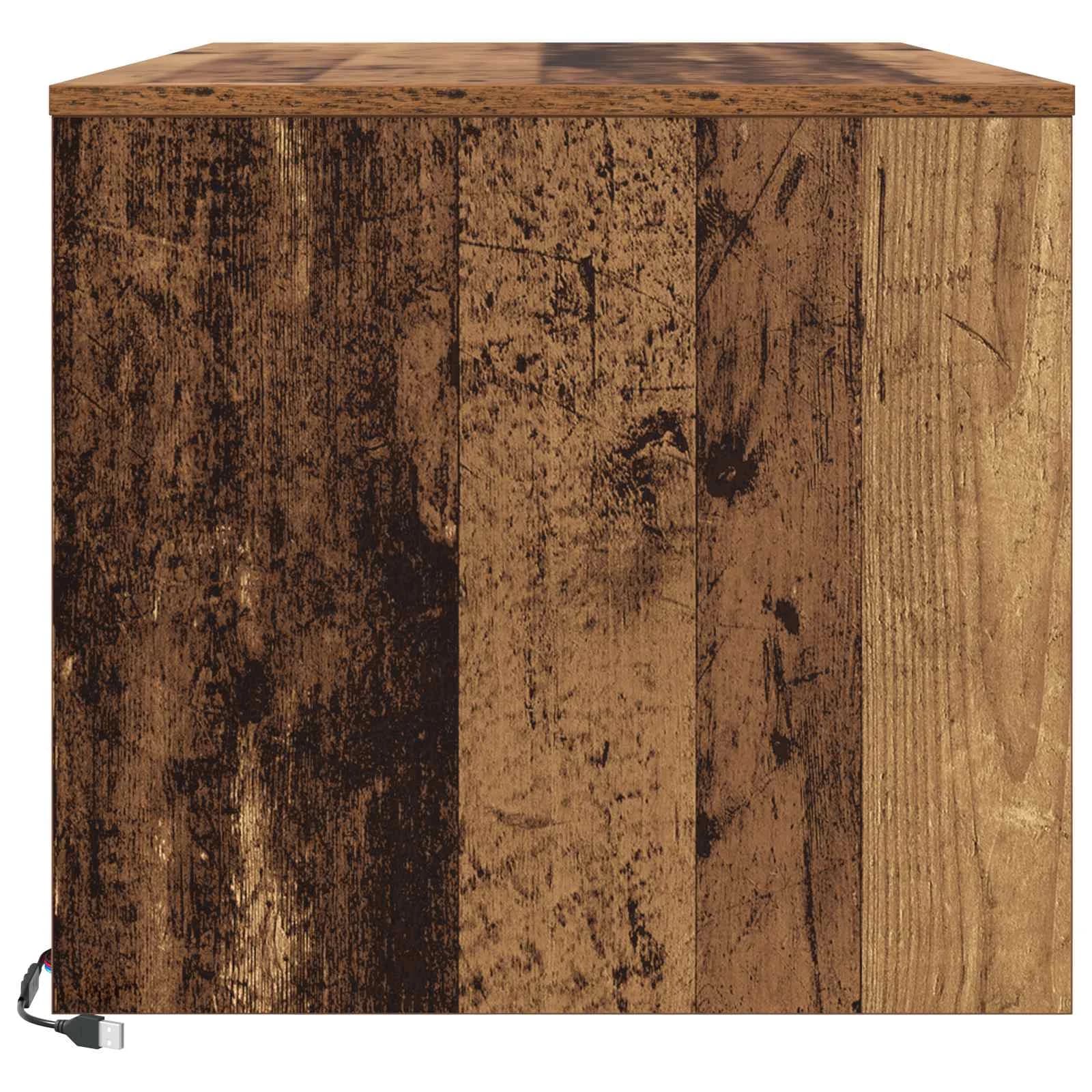 Klubska miza Star les 90 x 50 x 45 cm Inženirski les - slika 8