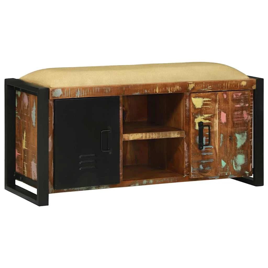 Klubska omara večbarvno 100 x 35 x 50 cm Trden predelan les