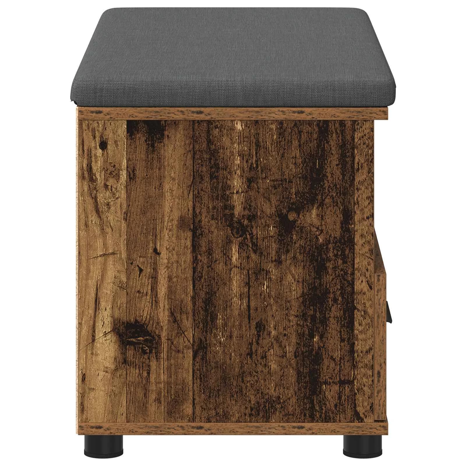 Haldna klop Star les 80 x 38 x 46 cm Oblikovan Les in Tkanina - slika 7