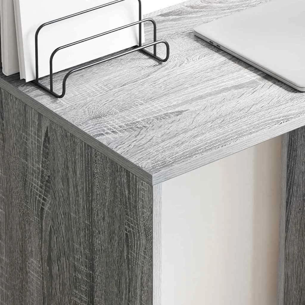 Miza Siva Sonoma Inženirski les 78,5 x 37 x 154,5 cm - slika 4