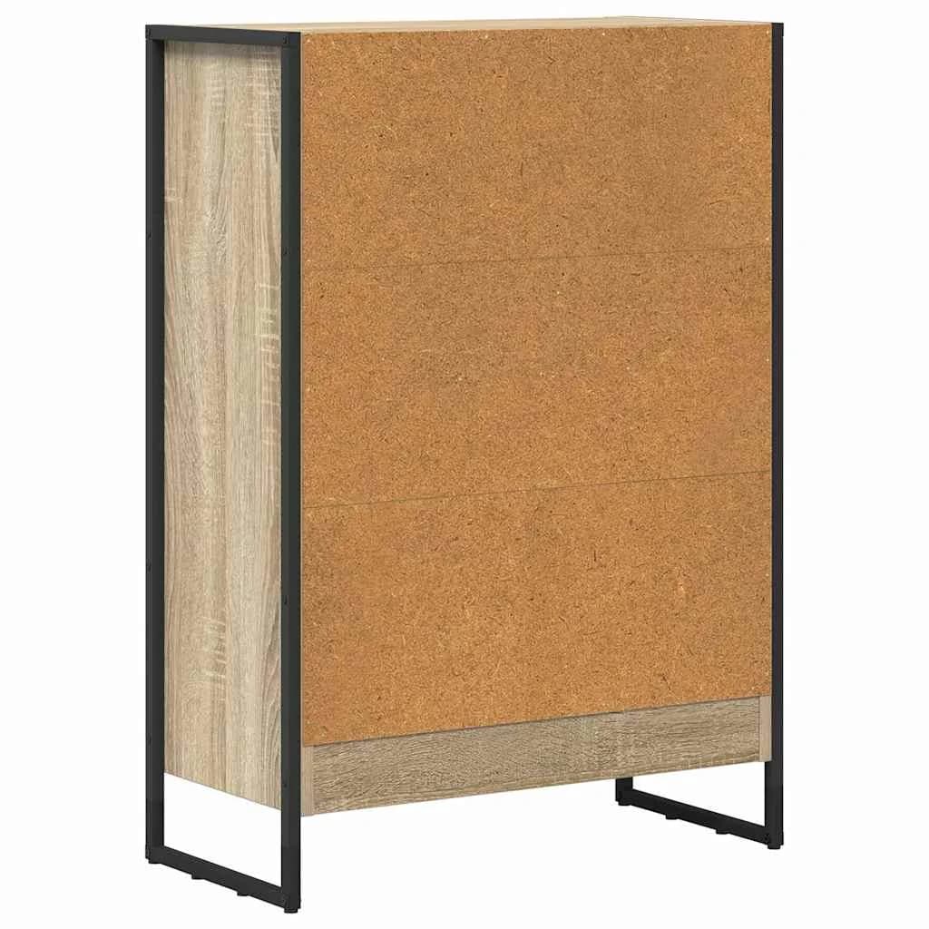 Knjigovni omar 60 x 30 x 86,5 cm Inženirski les Sonoma - slika 7