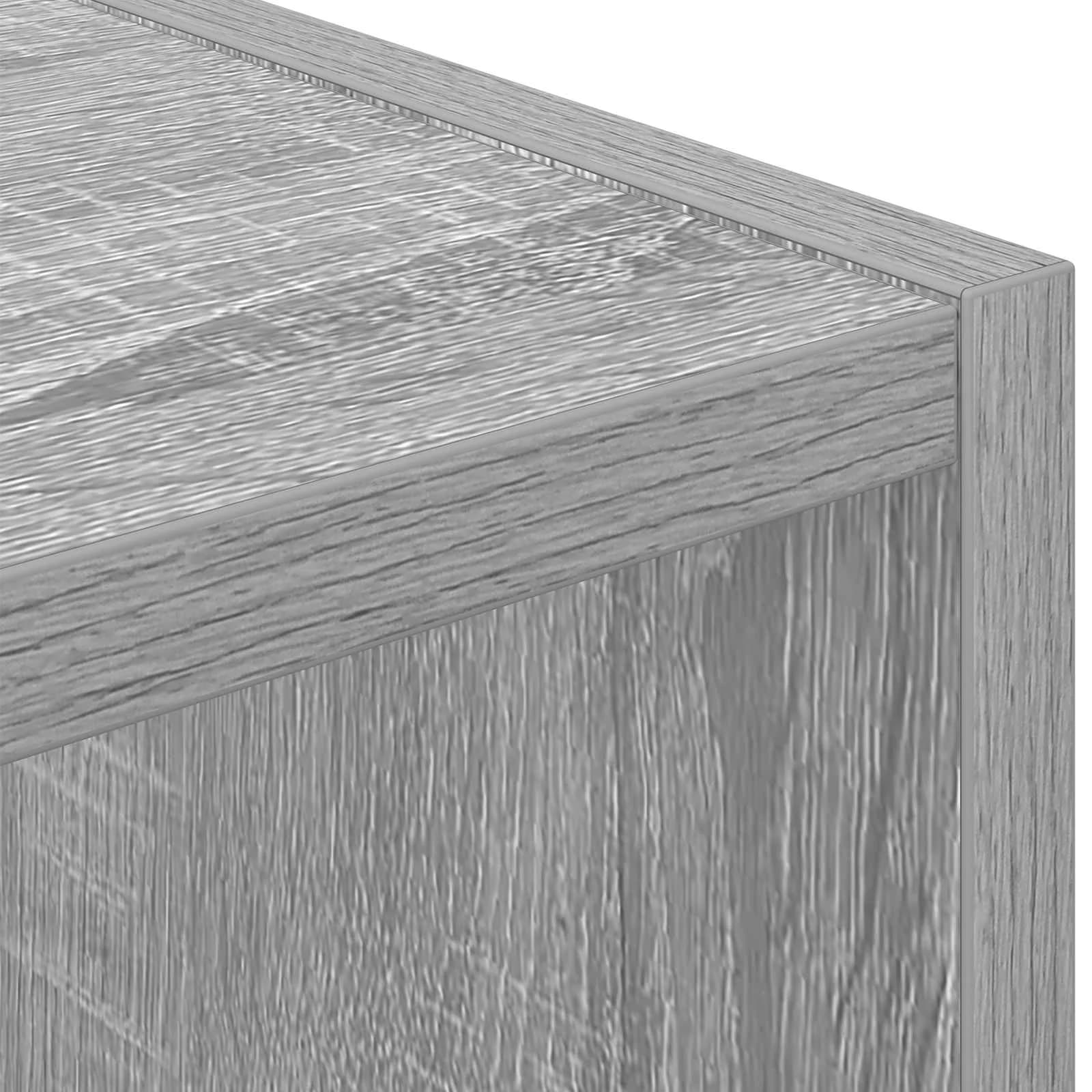 Nočna omarica 2 kos Siva Sonoma 30,5 x 27 x 59,5 cm - slika 9