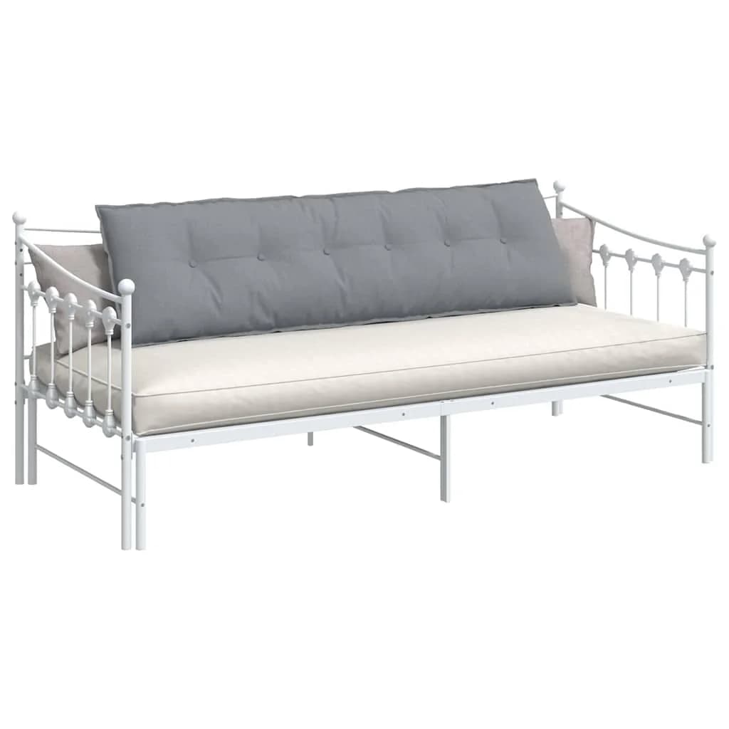 Poglavni vzglavnik Svetlo siva 180 x 19 x 50 cm blago - slika 3