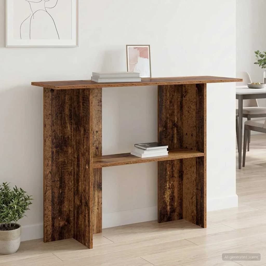 Konzolna miza Star les 100 x 30 x 75 cm Inženirski les - slika 4