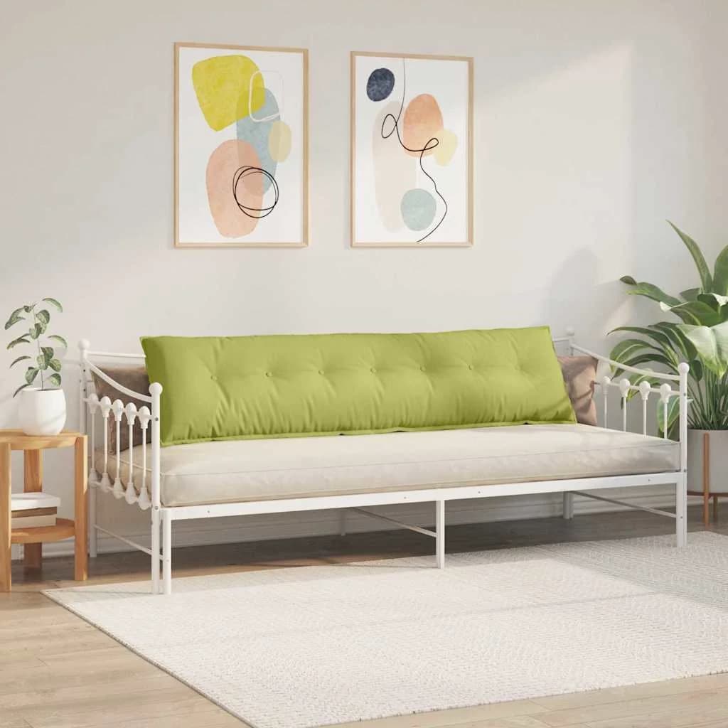 Poglavni vzglavnik Svetlo zelena 200 x 19 x 50 cm blago - slika 4