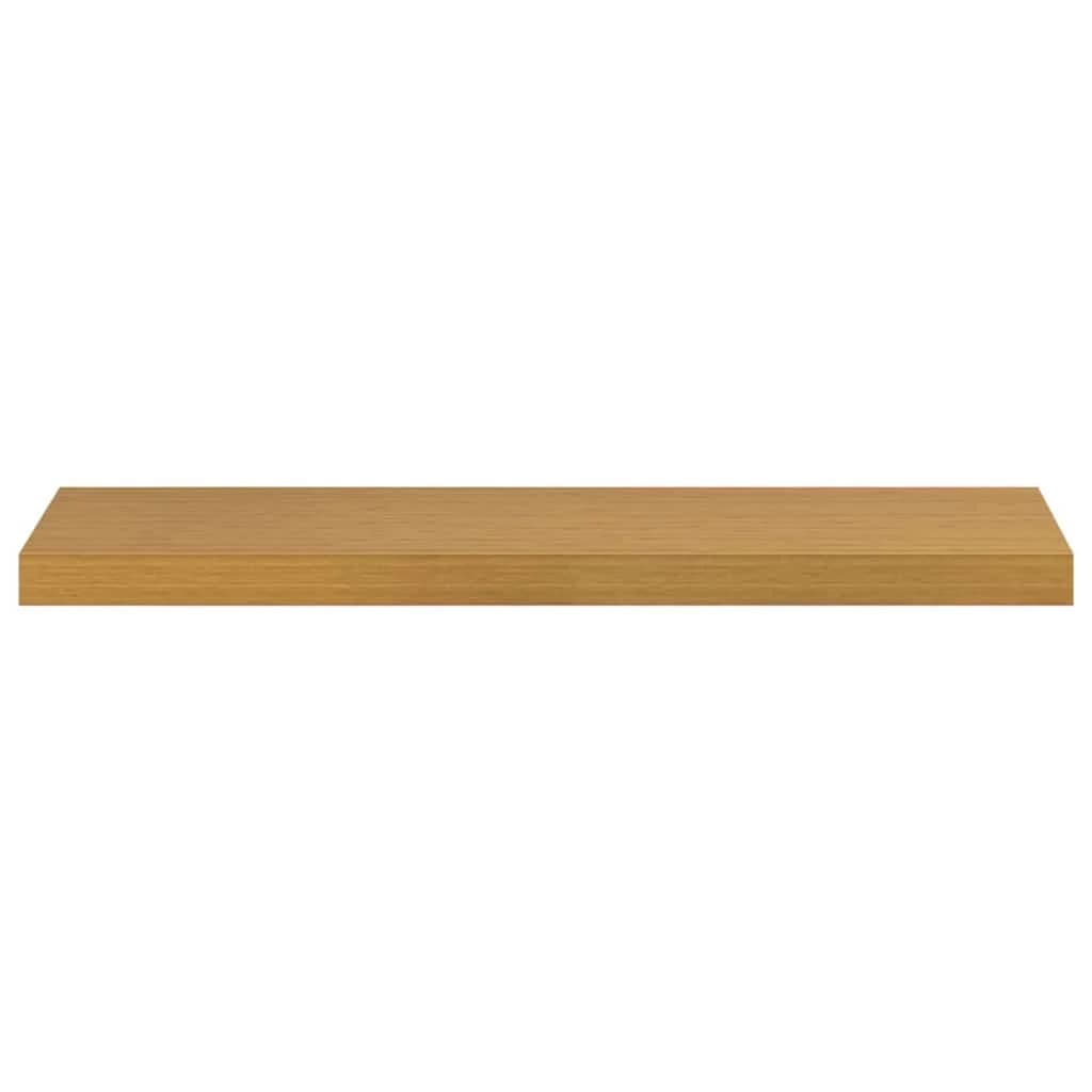 Stenska polica Montaža za steno 4 kos Bež 90 x 23,5 x 3,8 cm - slika 7