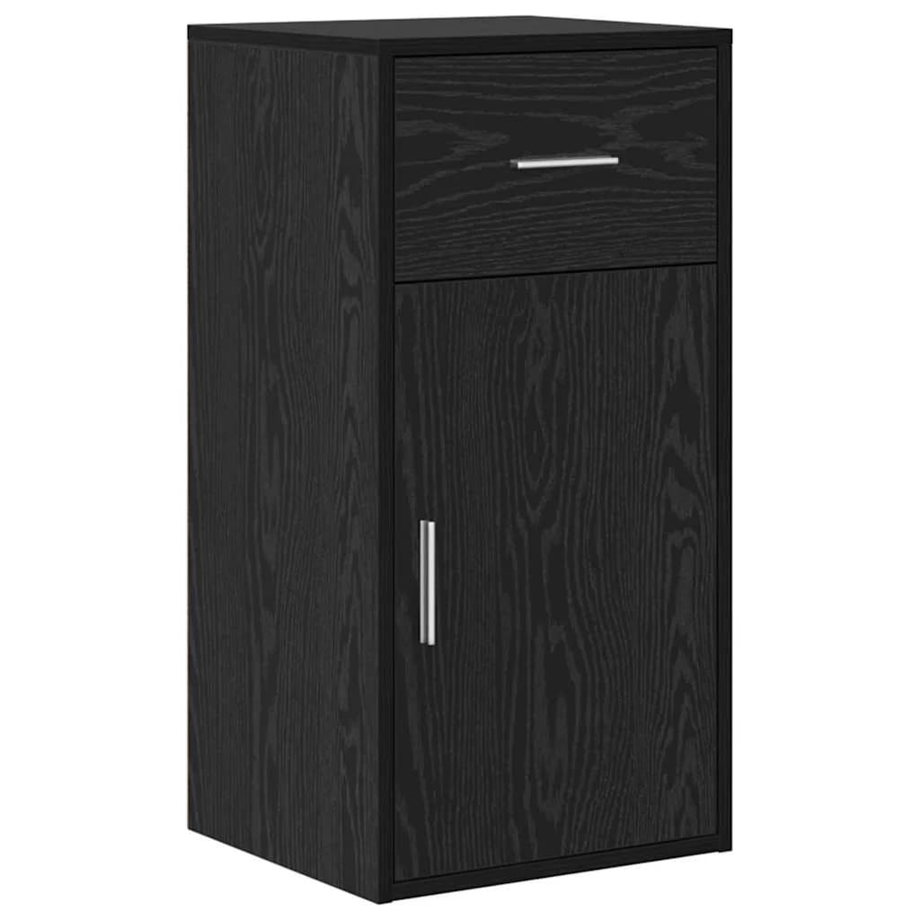 Kotniška miza s predalom Črna Orehovina 102 x 88 x 75 cm - slika 6