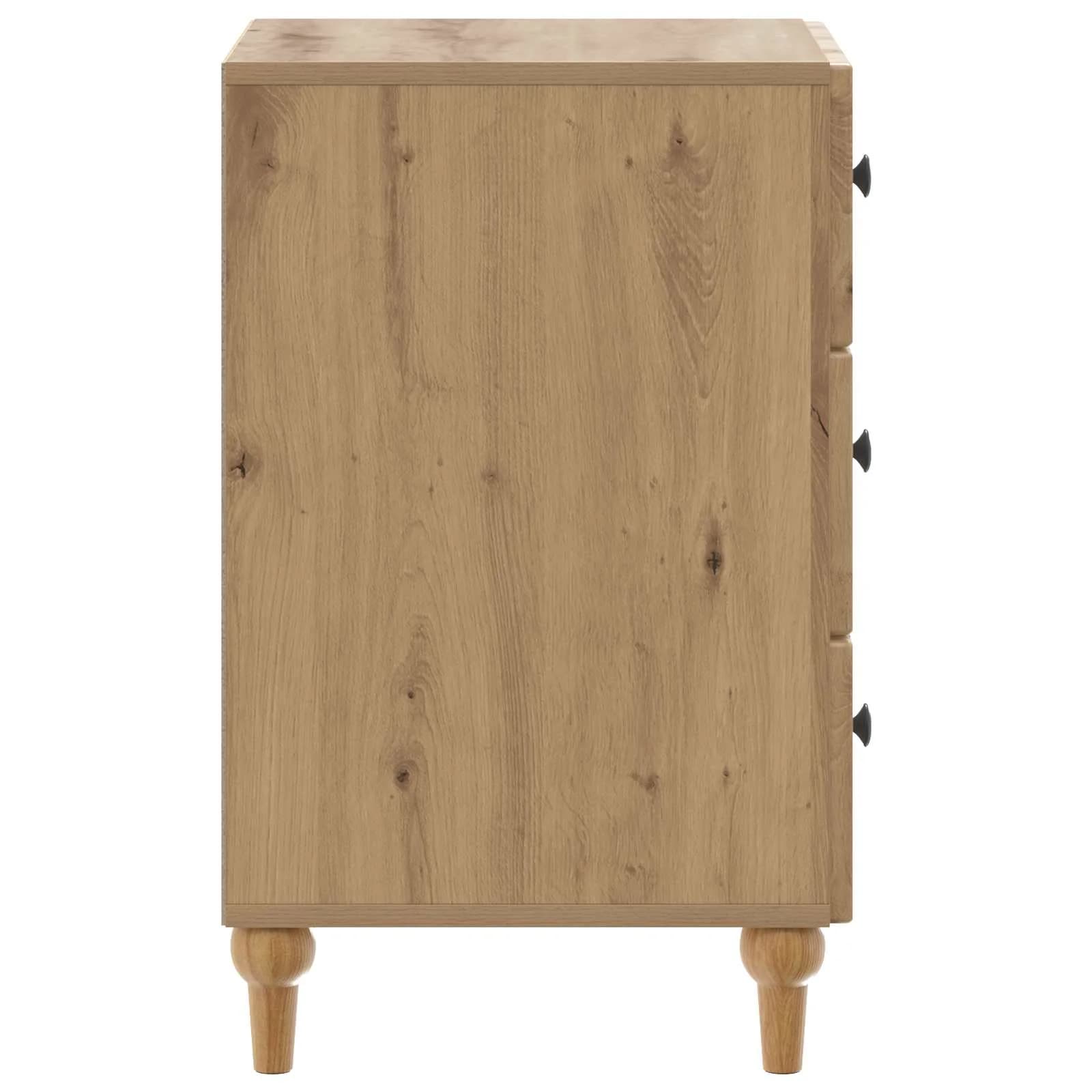 Nočna omarica Artisan hrast 43x 41 x 66,5 cm Inženirski les - slika 6