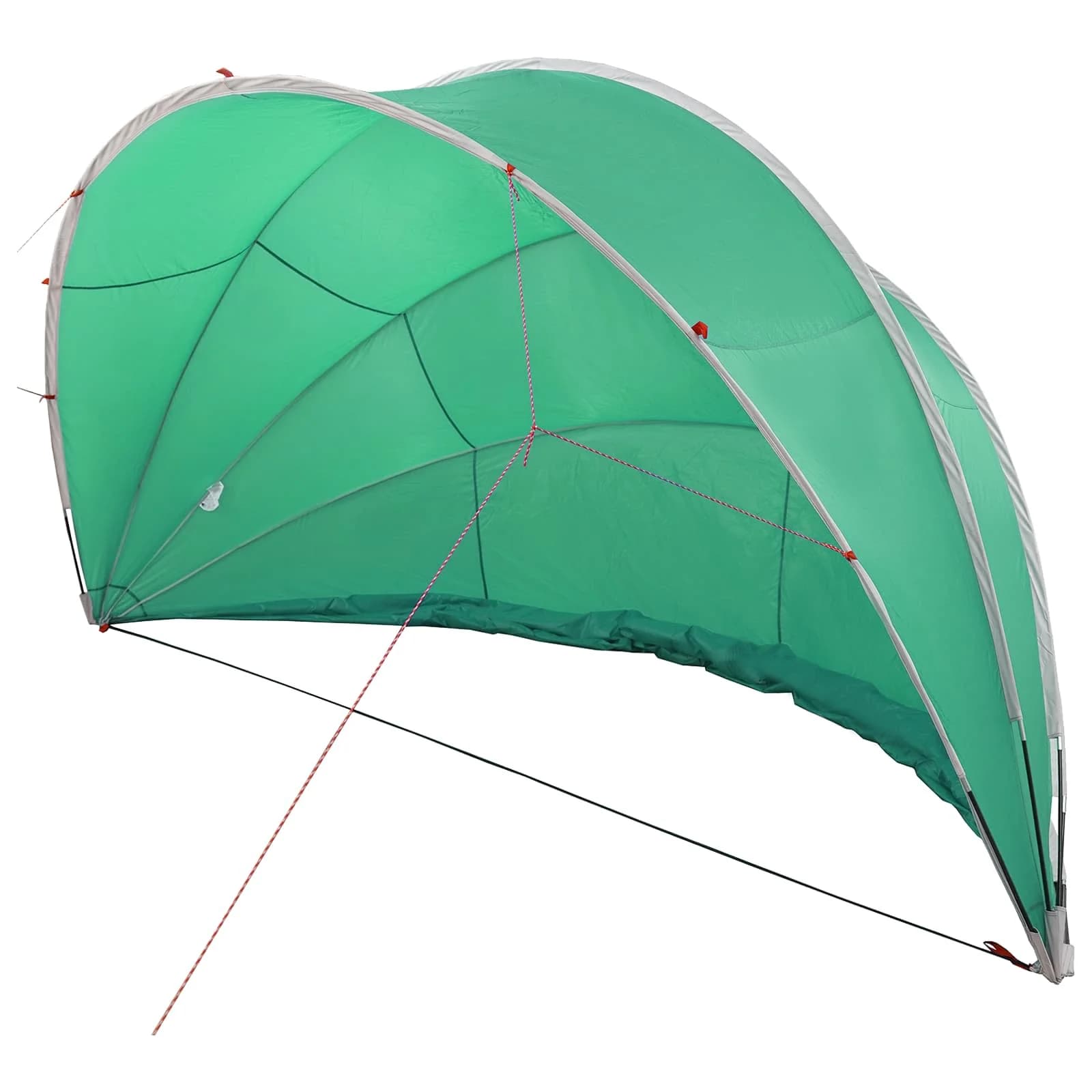 Paviljon za bazen 500 x 500 x 236 cm Morsko zelena - slika 2