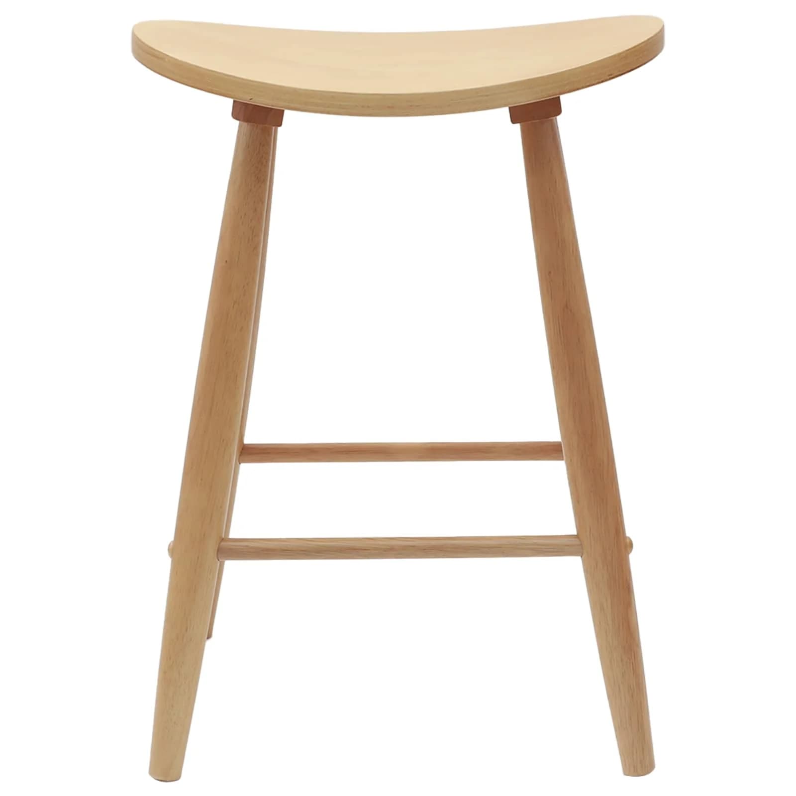 Jedilni stoli 2 kos Masivno gumovo les Naravna 46 x 37 x 63 cm - slika 5