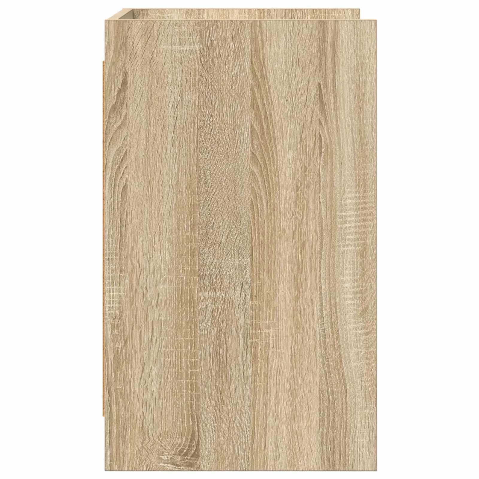 Posteljne mize Sonoma hrast 40 x 36 x 60 cm Inženirski les - slika 5