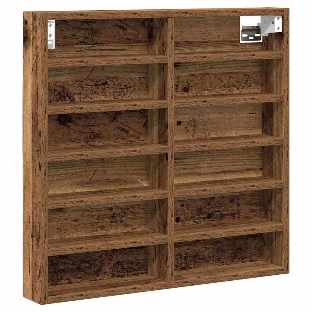 Razstavna omara Montaža za steno Star les 60 x 8,5 x 58 cm - slika 2