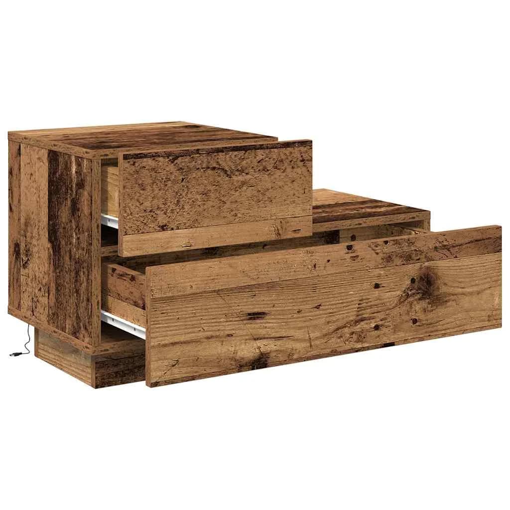 Nočna omarica Star les 70 x 36 x 40,5 cm Inženirski les - slika 6