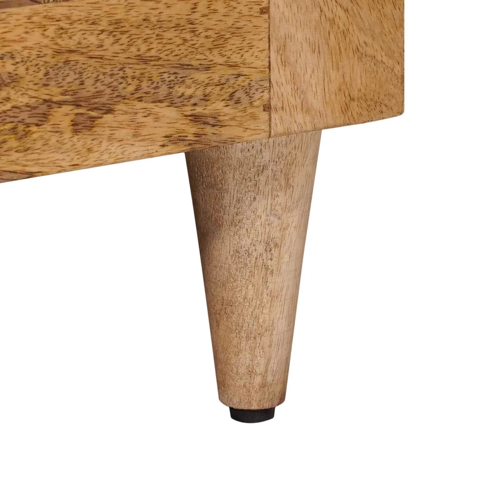 Nočna omarica Naravna 50 x 33 x 60 cm Masiven les manga - slika 8