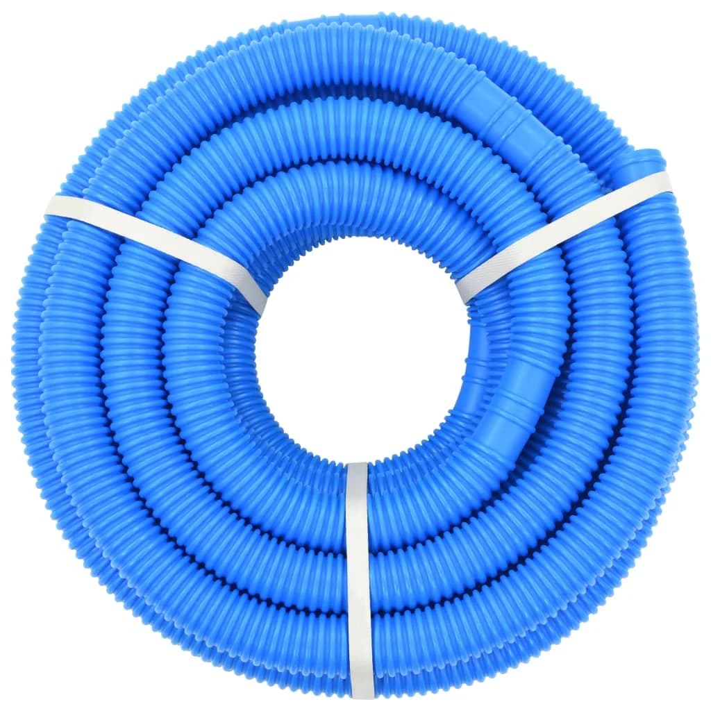 Cev za bazen z objemkami 38 mm 12 m modra - slika 3