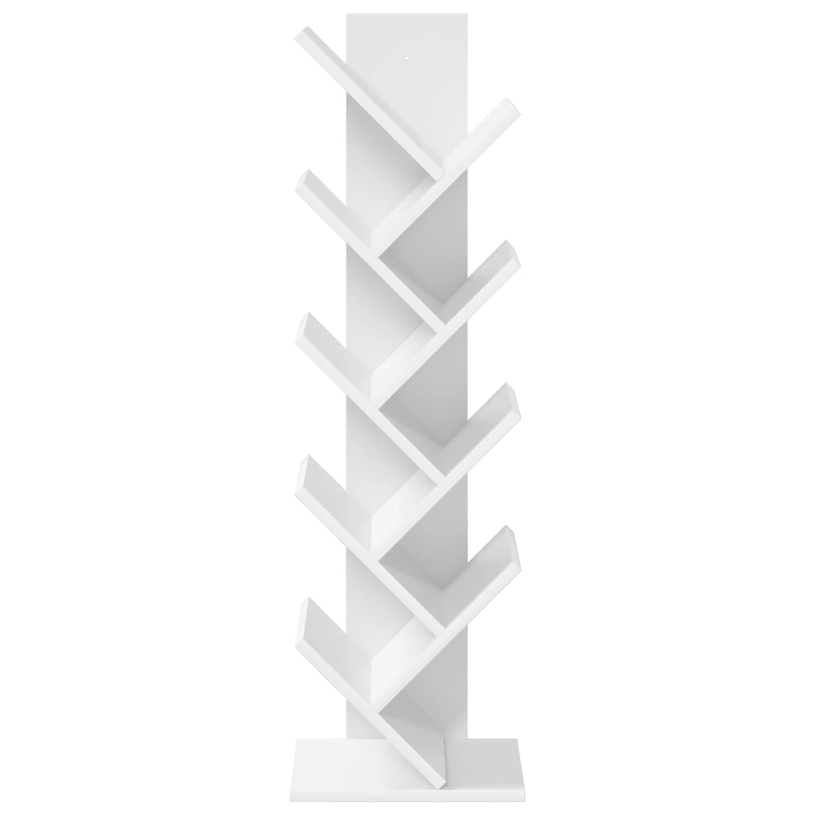 Polica za knjige v obliki drevesa 6-nivojska 30 x 18 x 100 cm - slika 4