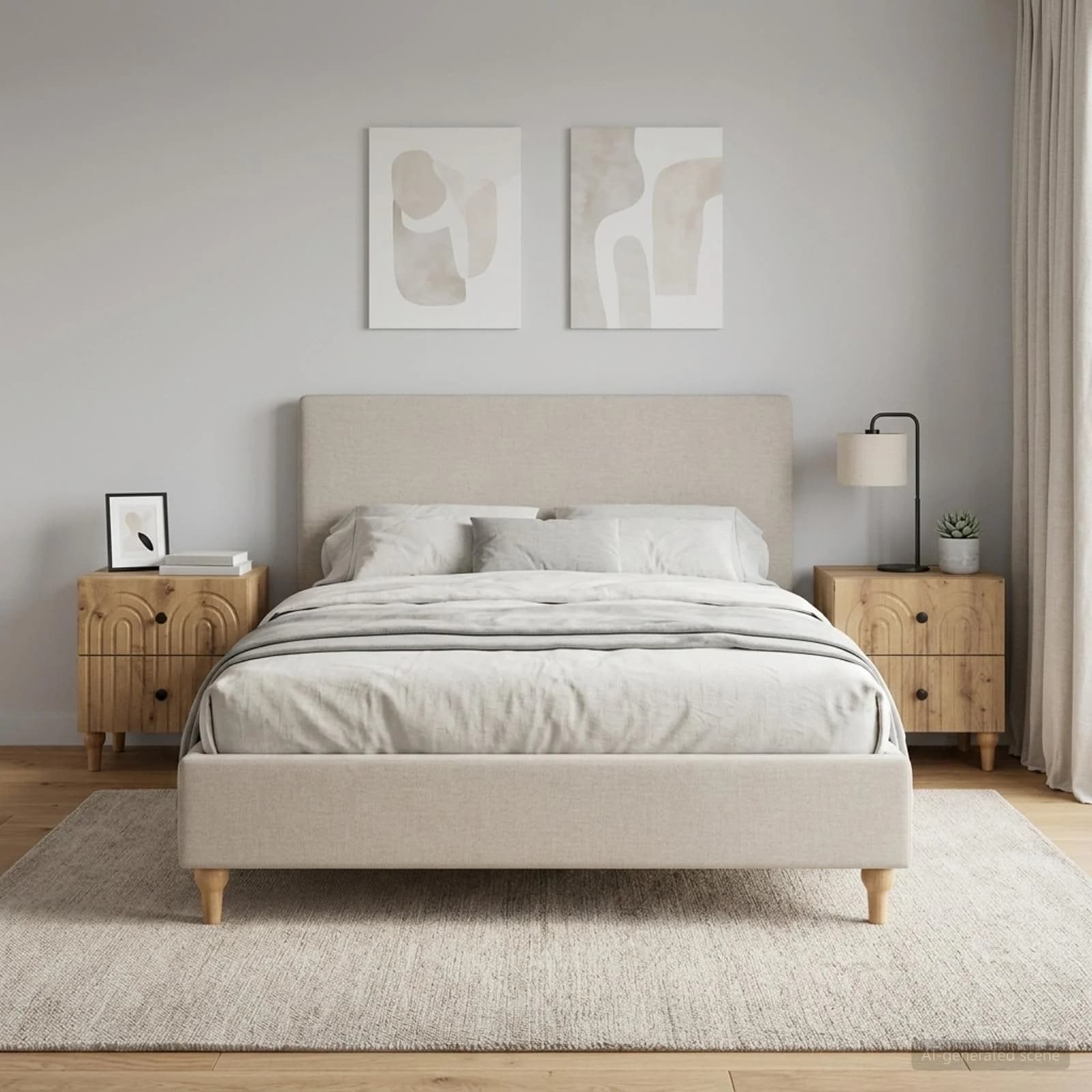 Nočna omarica 2 kos Artisan hrast 43 x 34,5 x 48 cm