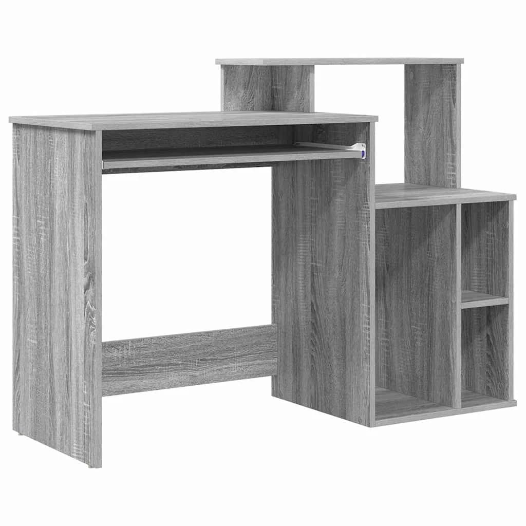 Miza Siva Sonoma Inženirski les 120,5 x 44 x 88,5 cm - slika 2