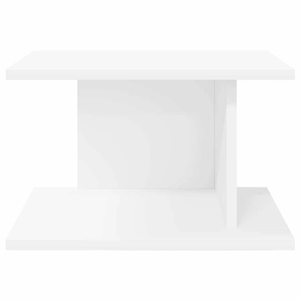 Nočna omarica Bela 40 x 30 x 25 cm Inženirski les - slika 5