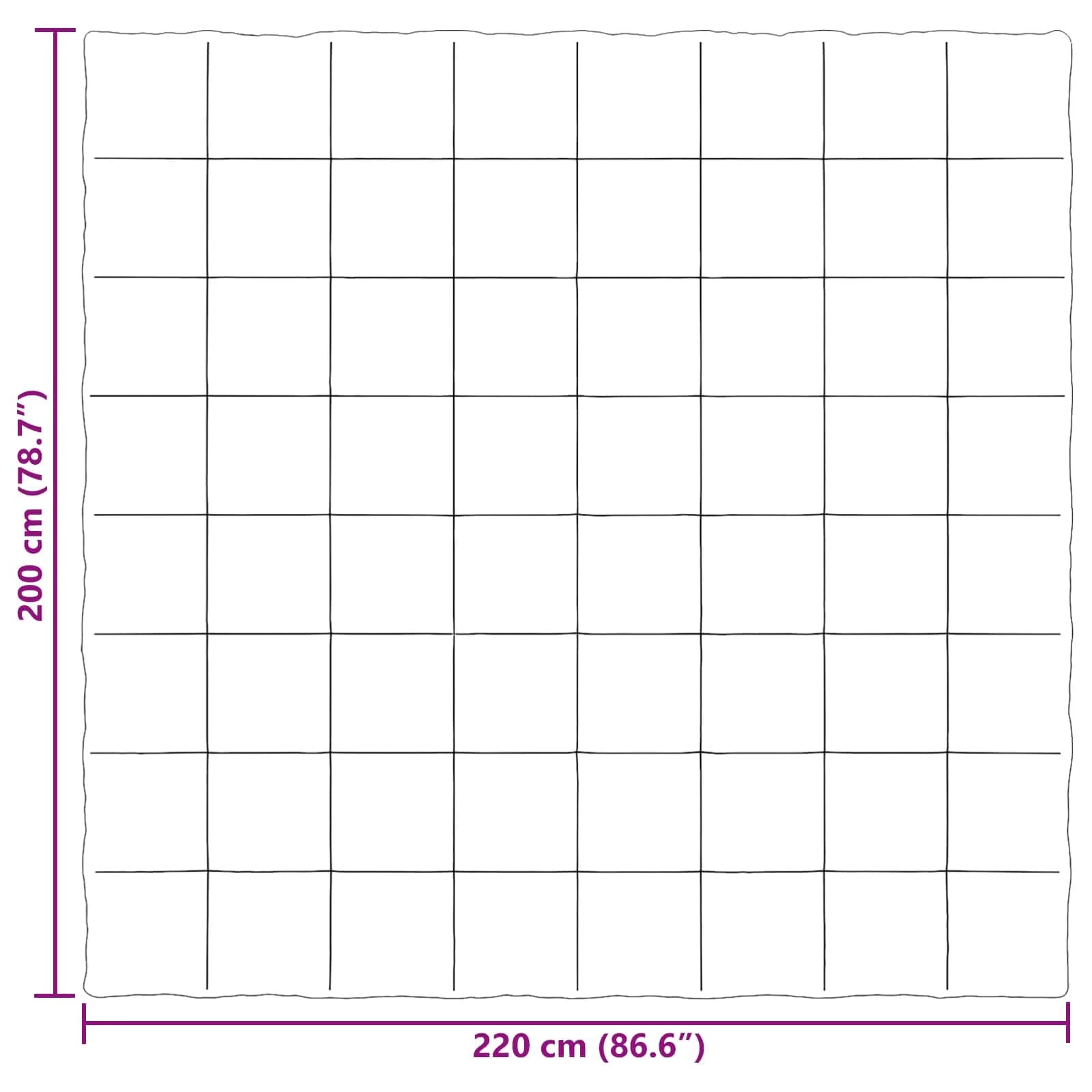 Zimska posteljnina Temno modra 200 x 220 cm Mikrovlakna - slika 10