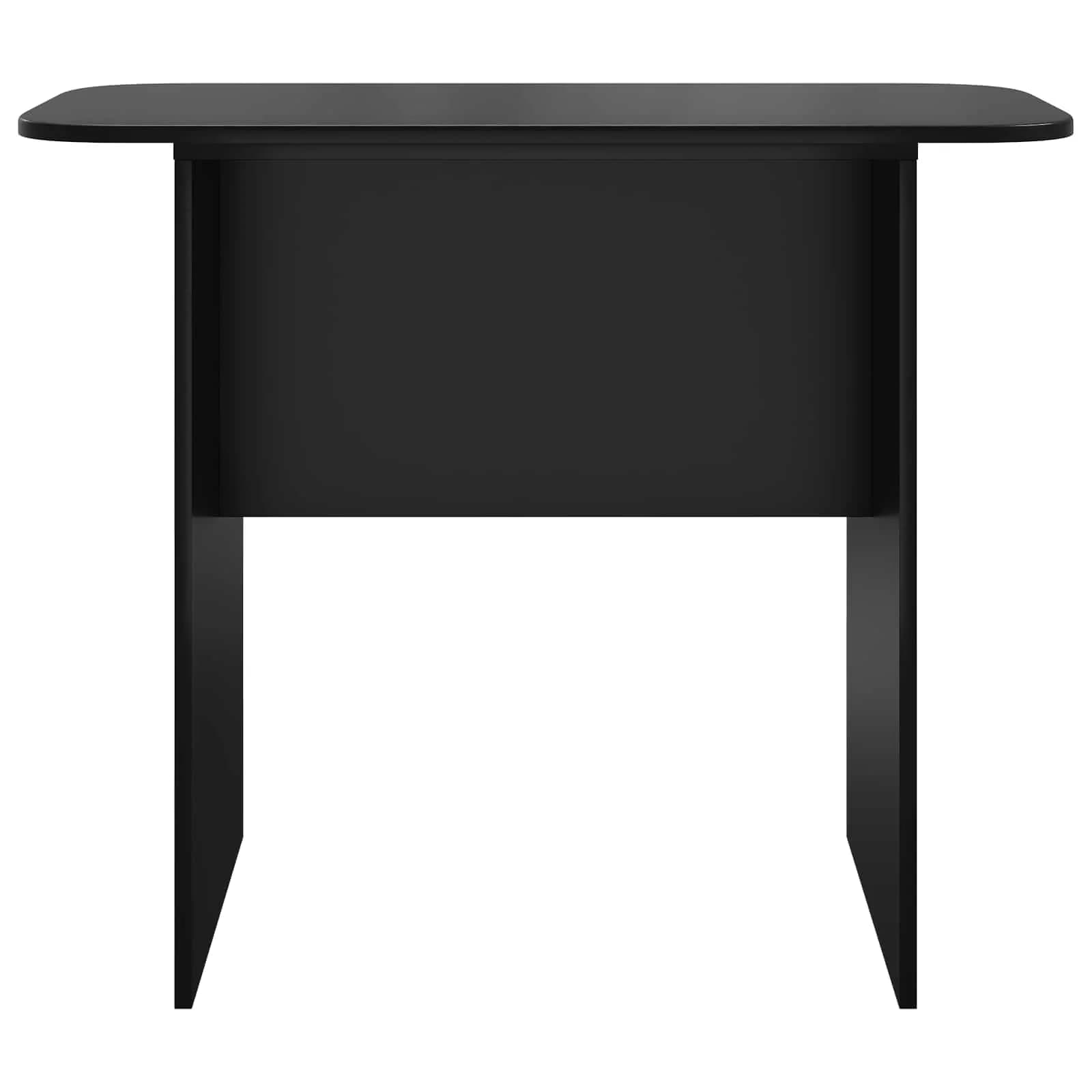 Konzolna miza Črna 93 x 40 x 75 cm Inženirski les - slika 5