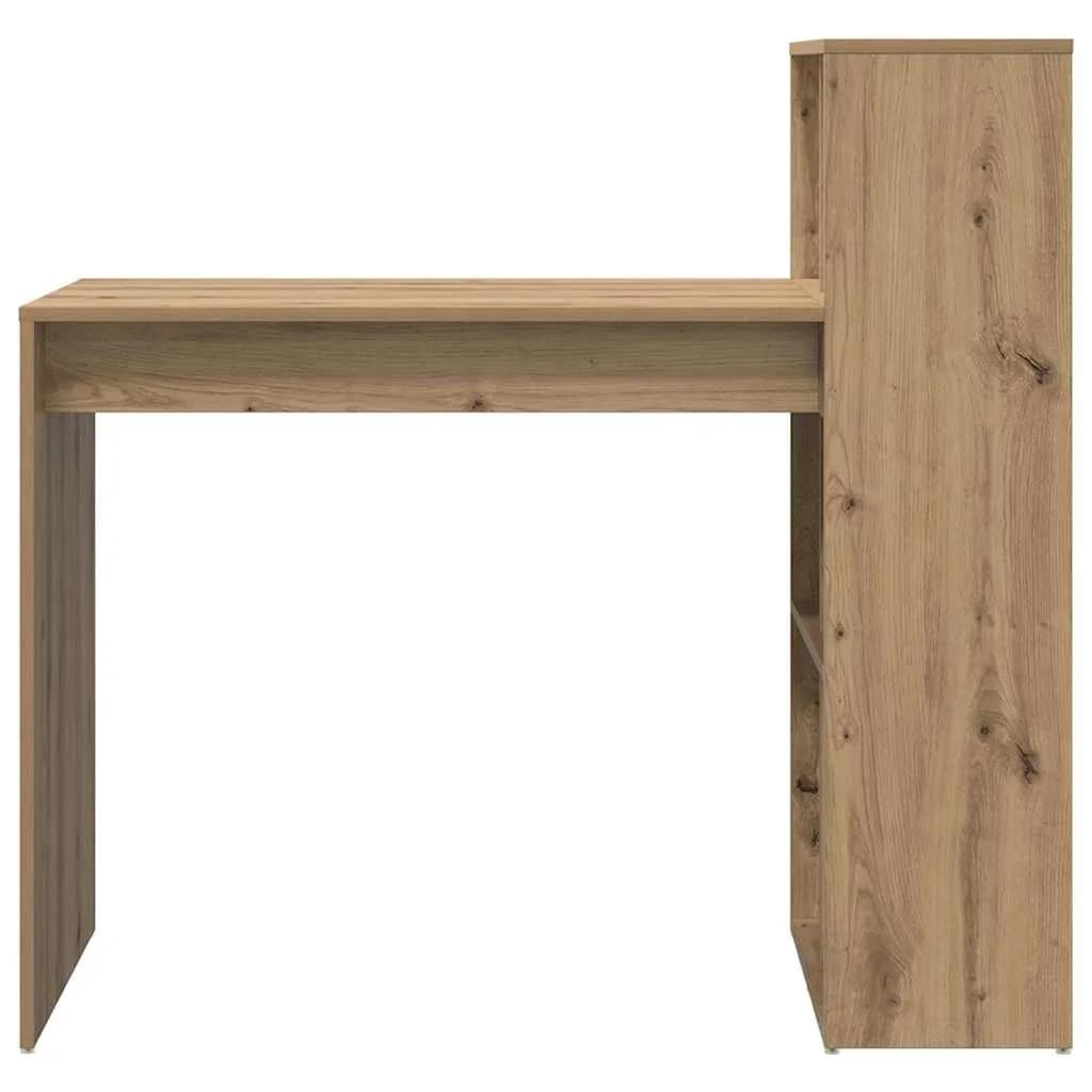 Miza Umetni hrast Inženirski les 108 x 55 x 103.5 cm - slika 5