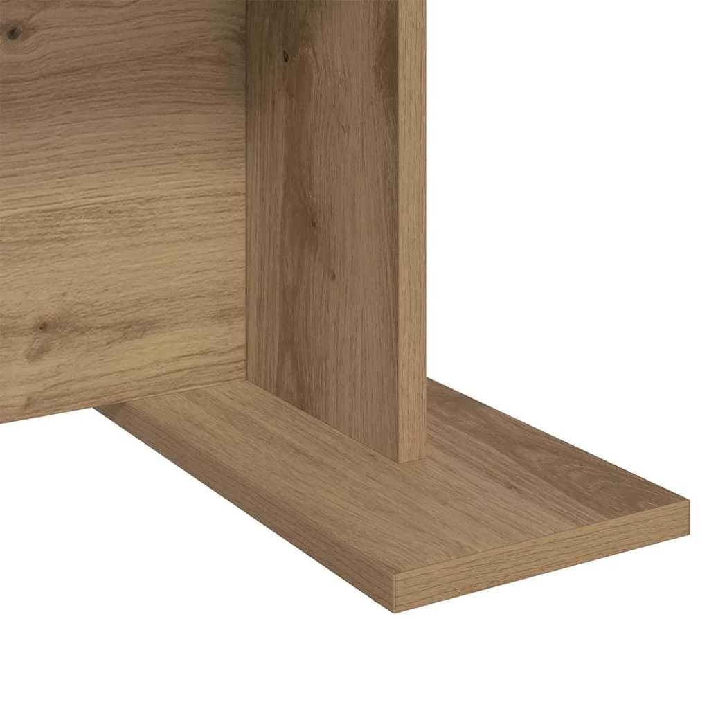 Klubska miza artisan hrast 103.5 x 60 x 40 cm Inženirski les - slika 8