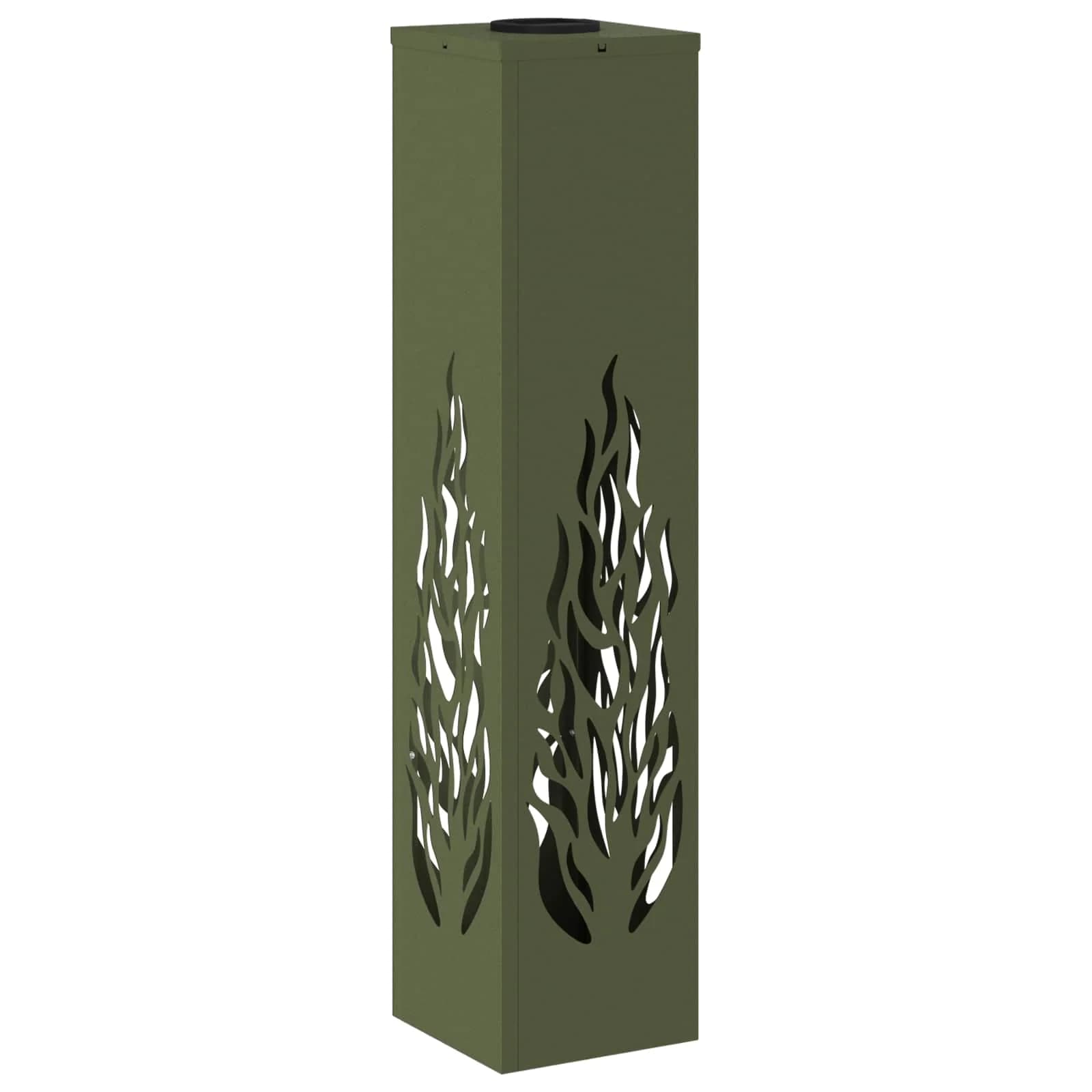 Solarno LED svetilo za pot 2 kos Toplo bela 18 x 18 x 80 cm - slika 4