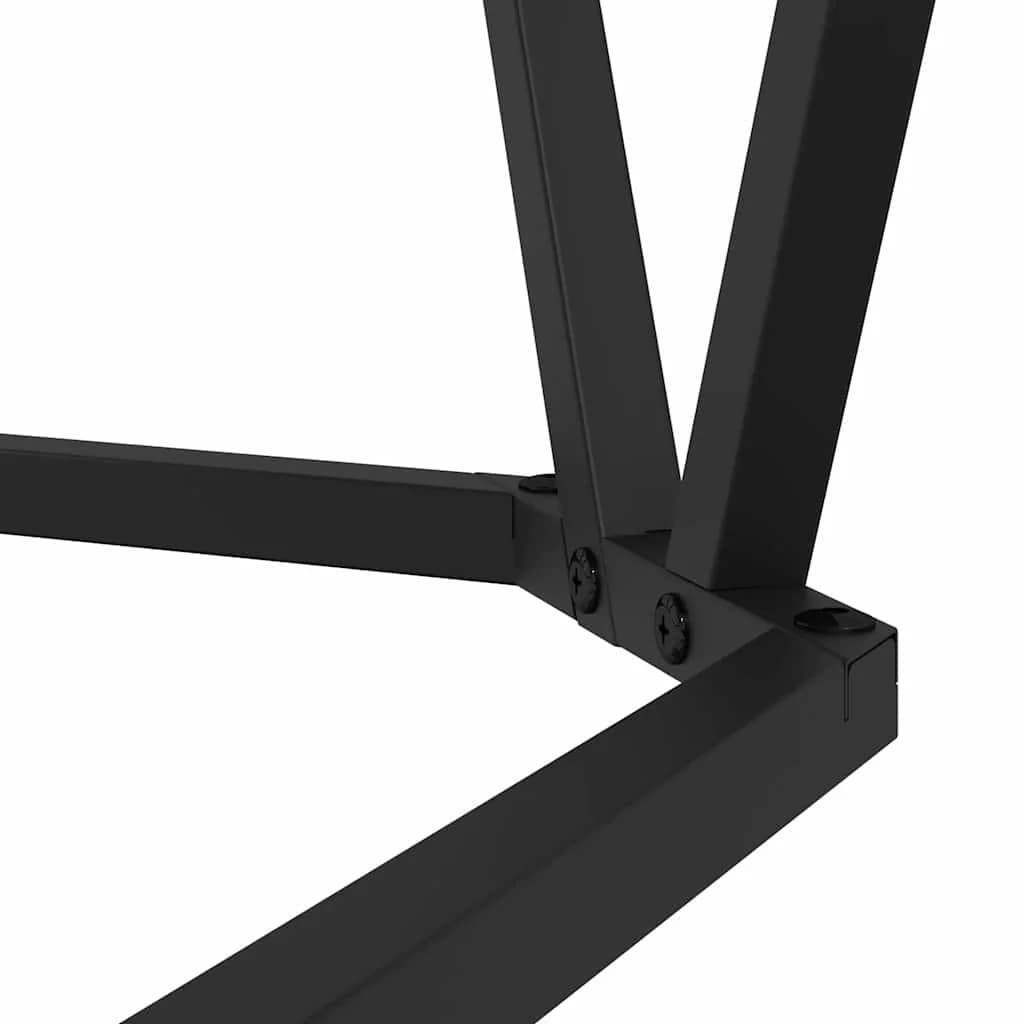 Klubska miza 3 kos Siva Sonoma 50 x 50 x 40 cm - slika 9