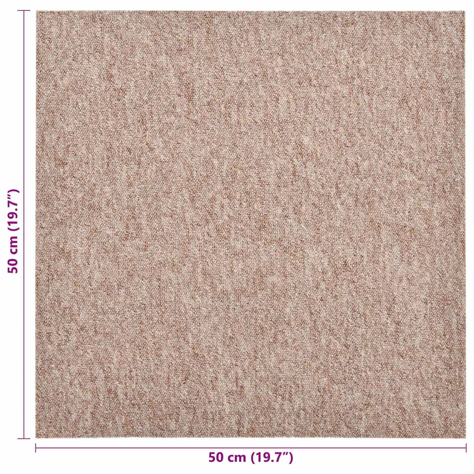 Preproga 20 kos Bež 50 x 50 cm 100% polipropilen - slika 8