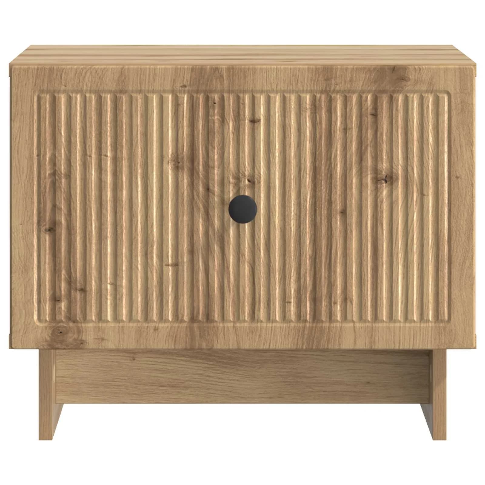 Klubska miza Artisan hrast 49 x 50 x 40 cm Inženirski les - slika 5