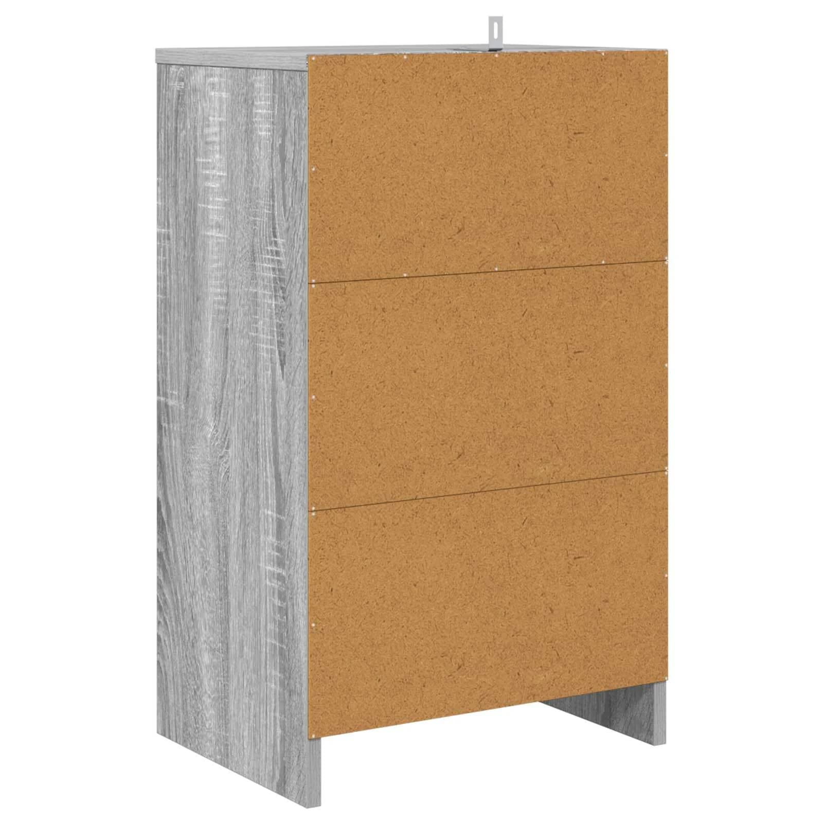 Posteljne mize 2 kos Siva Sonoma 40 x 30 x 467 cm - slika 8