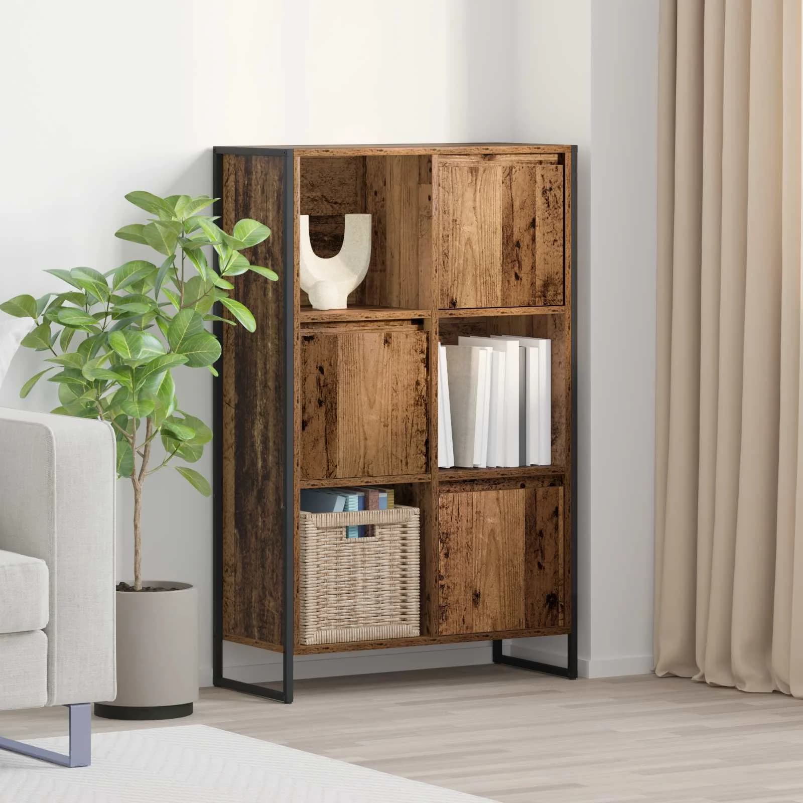 Knjigovni omar 68 x 30 x 108.5 cm Inženirski les Star les