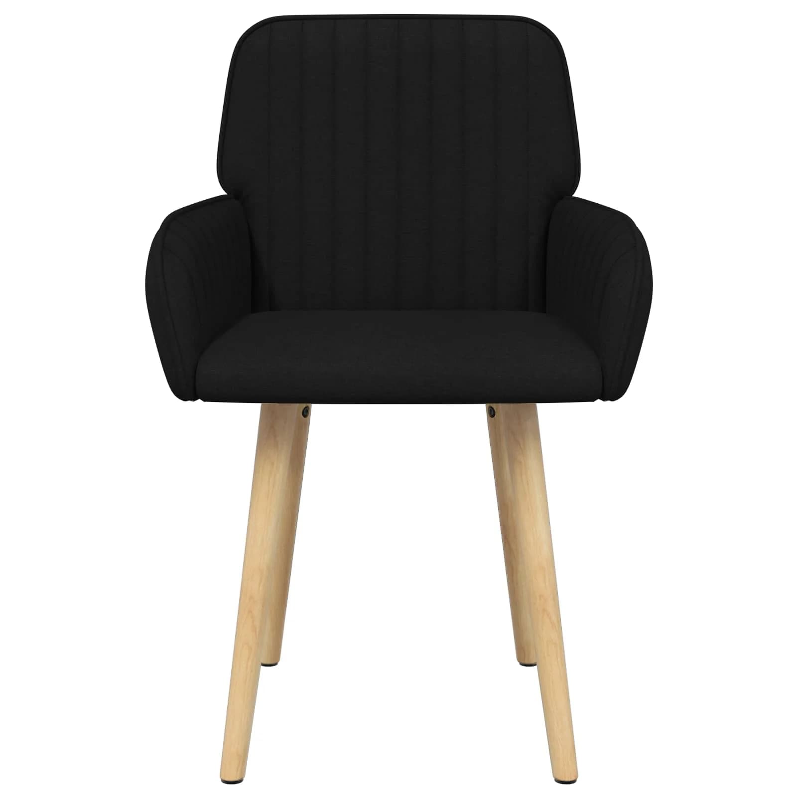 Jedilni stoli 2 kos Blago Črna 56,5 x 50 x 87,5 cm - slika 3