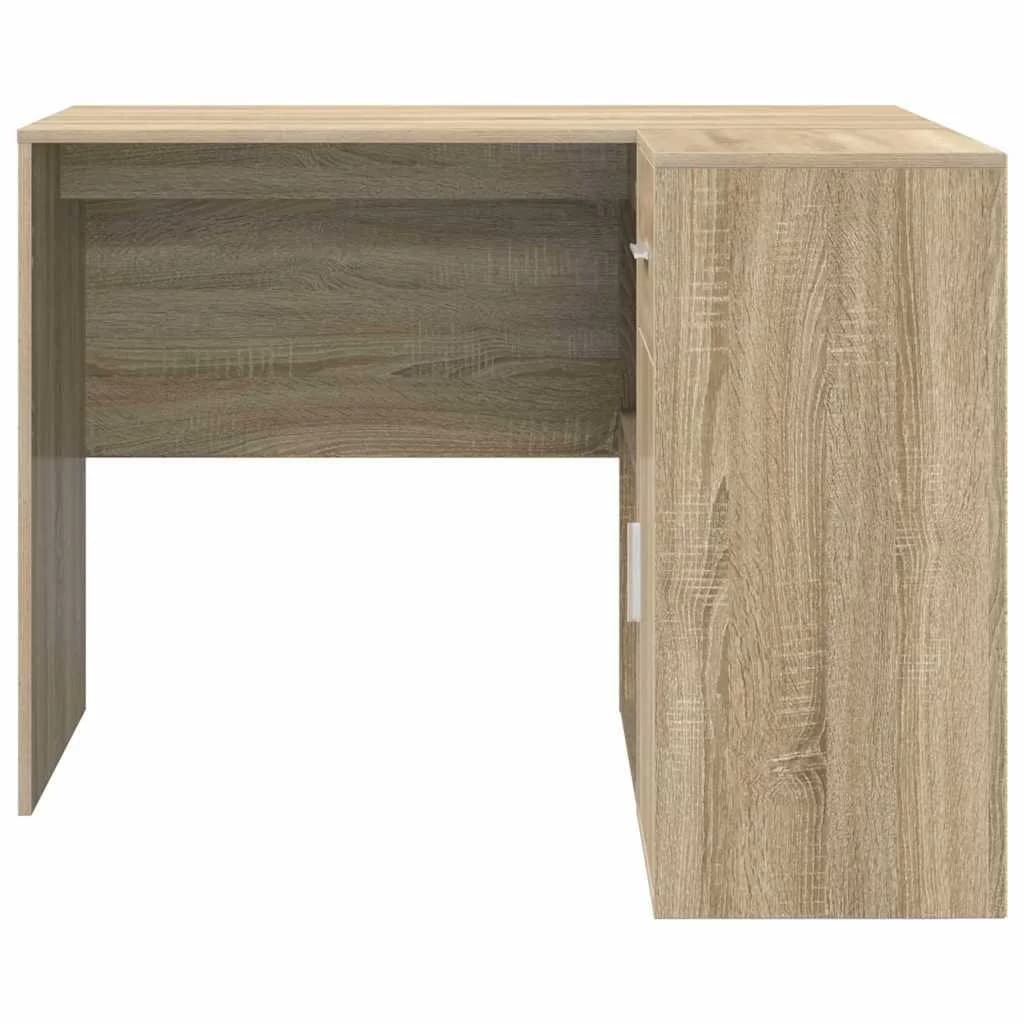 Kotniška miza s predalom Sonoma hrast 102 x 88 x 75 cm - slika 8