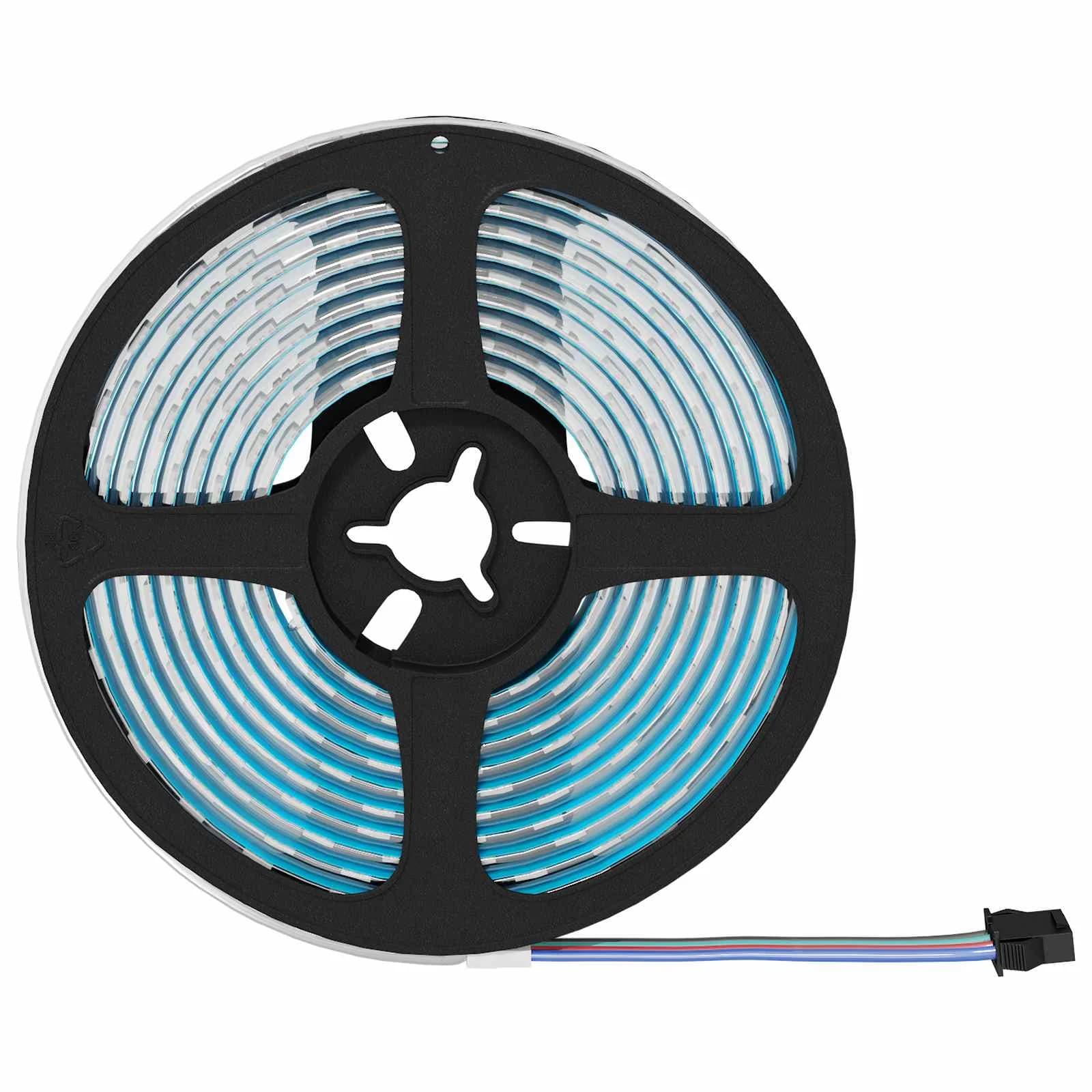 LED trak 2 kos Črna in prozorna Baker in plastika - slika 3
