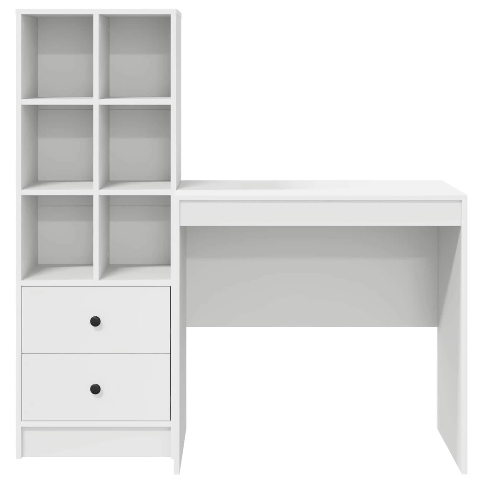 Miza Bela 125,5 x 50 x 127 cm 2 kos - slika 8