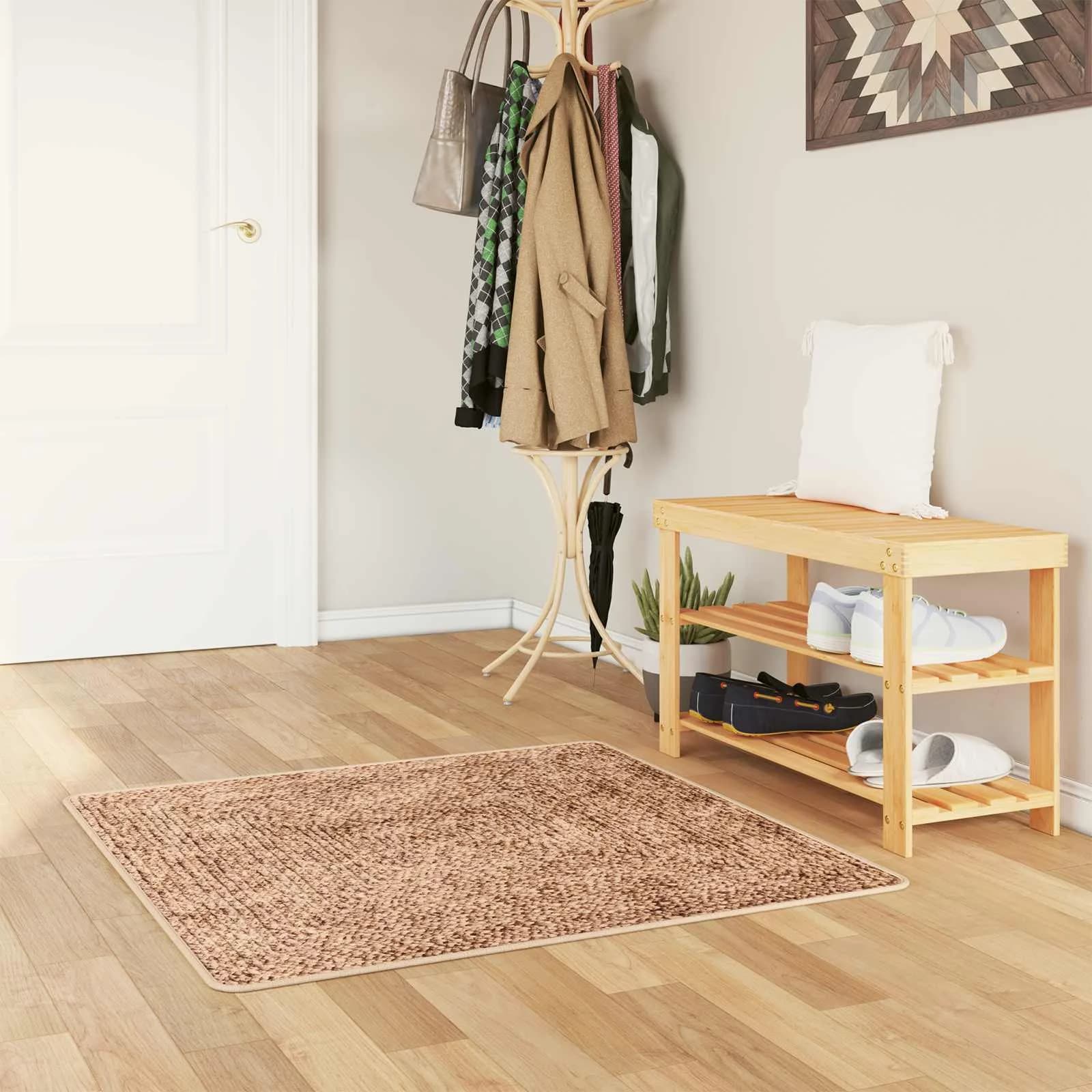 Preproga runner MARSA Rumena 100 x 100 cm Poliester in PVC