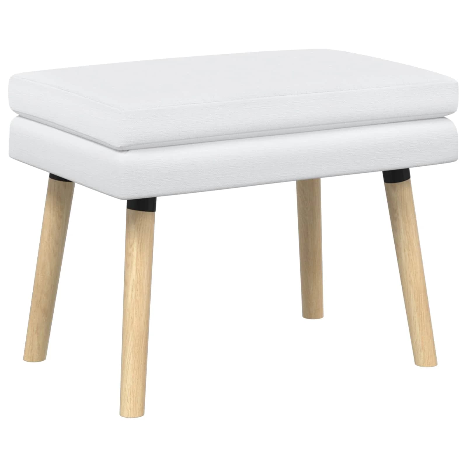 Dvojna klop Bela 60 x 40 x 46 cm Blago - slika 2