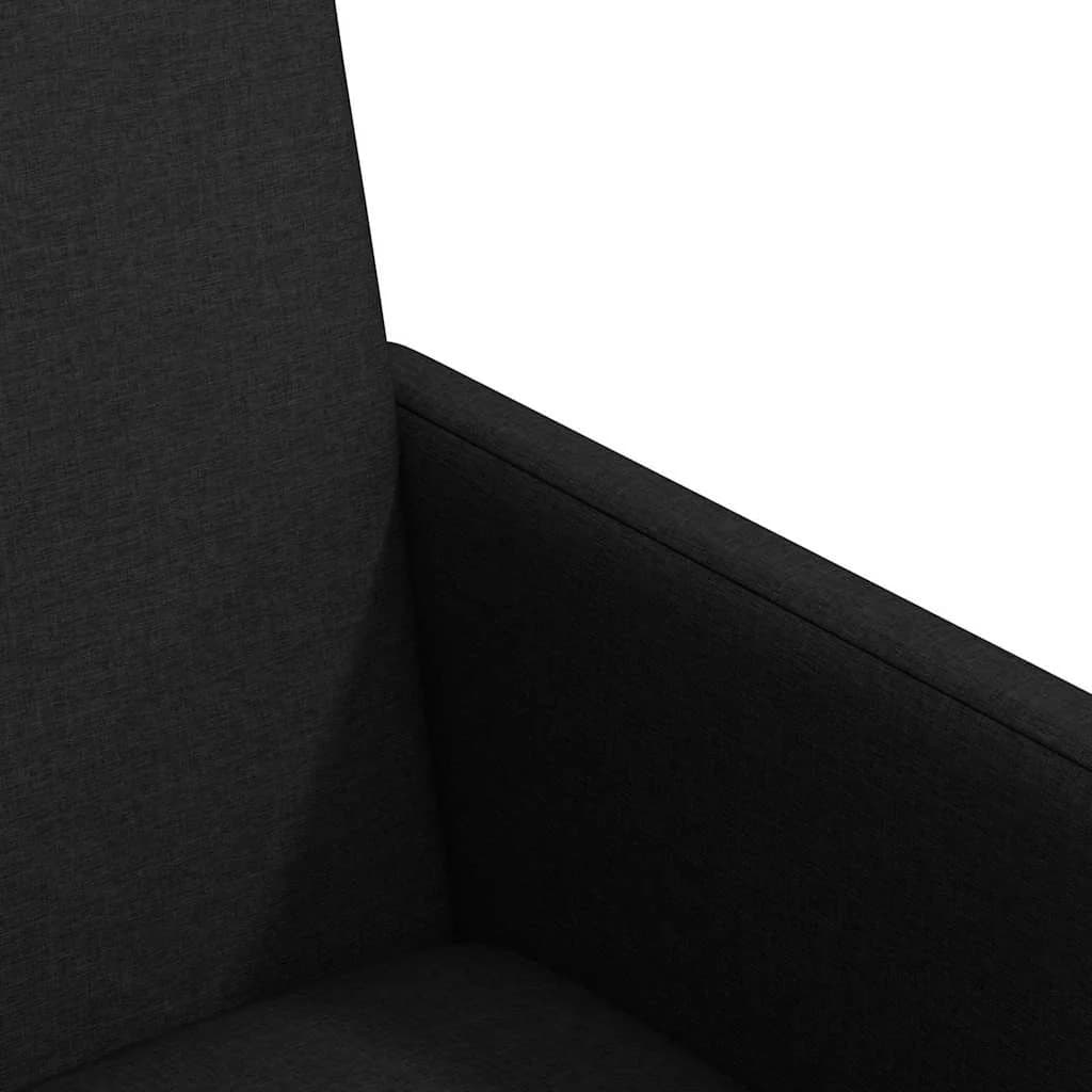 Jedilni stoli s kolesi 2 kos blago Črna 57 x 66 x 94 cm - slika 7