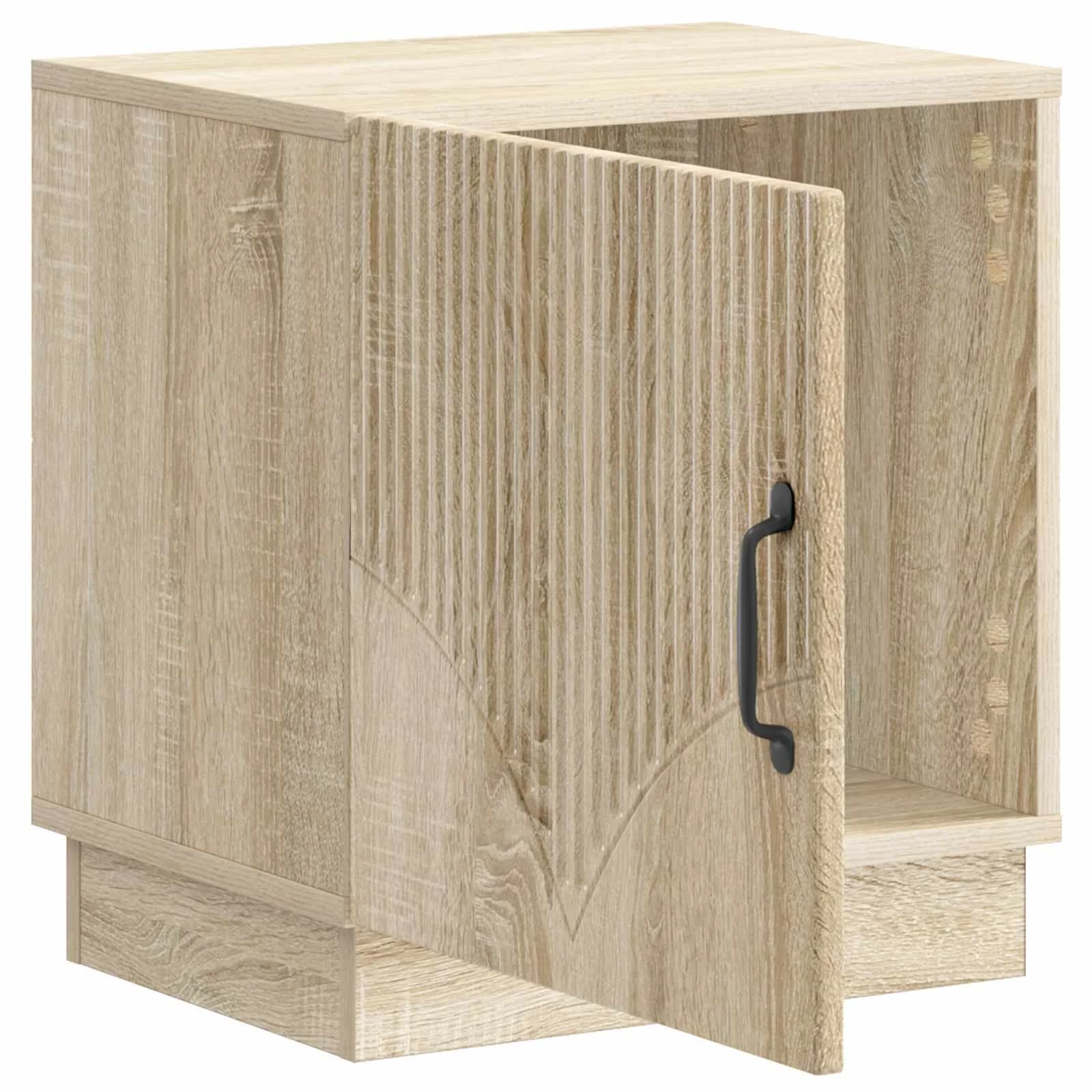 Nočna omarica 2 kos Sonoma hrast 43 x 34,5 x 47 cm - slika 6